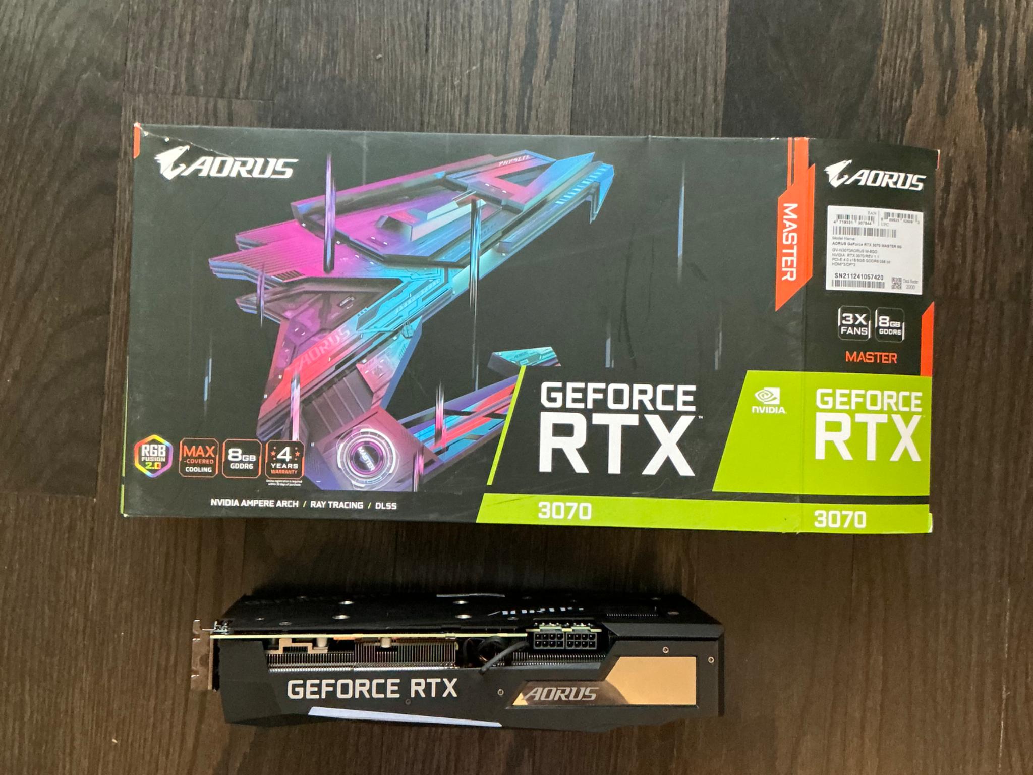 Gigabyte AORUS GEFORCE RTX 3070