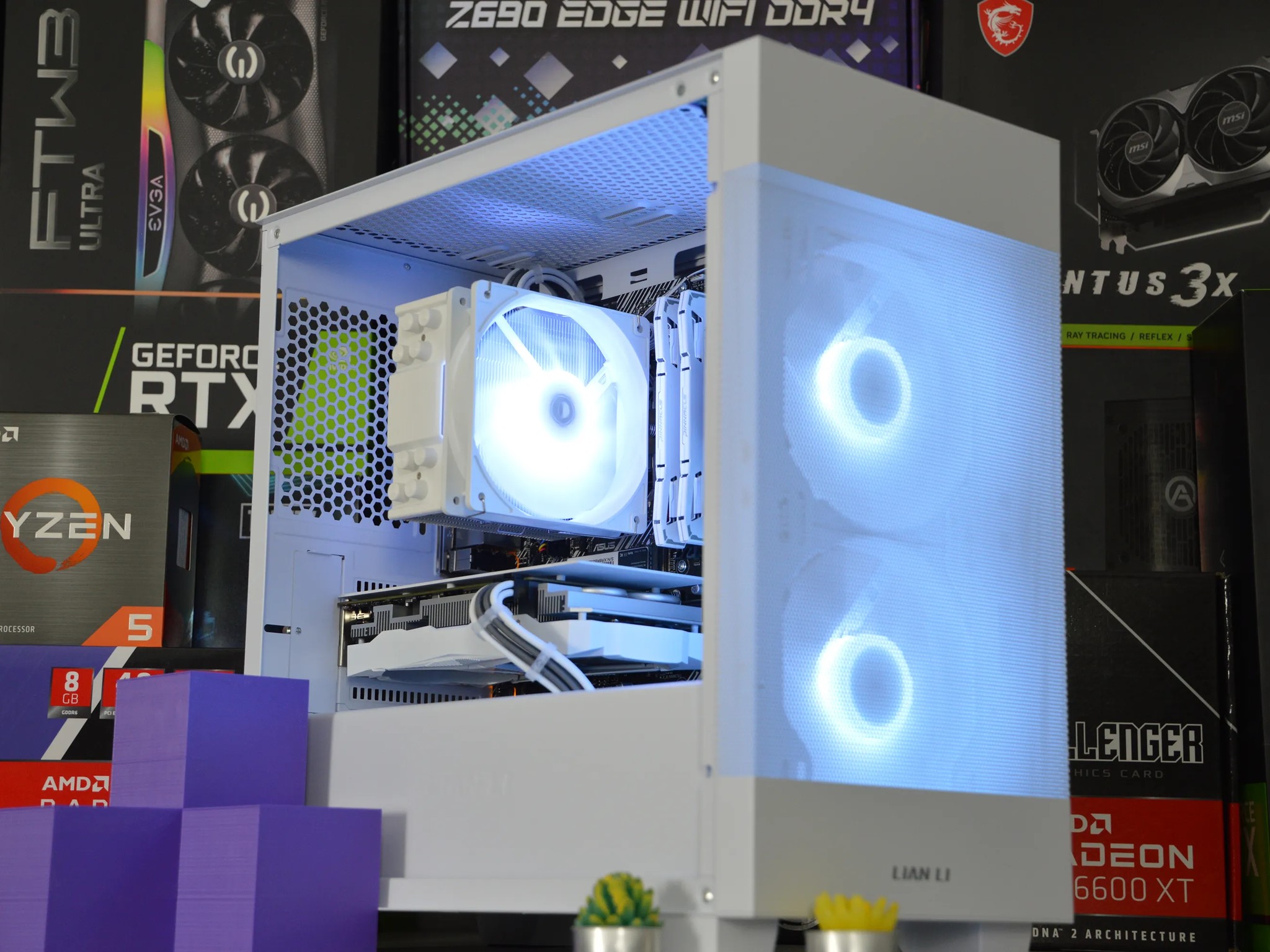 ⚪❄️ | RTX 2060 SUPER 8GB | RYZEN 5 5500 | 16GB DDR4 RAM | 1TB NVME SSD | FrostBite |