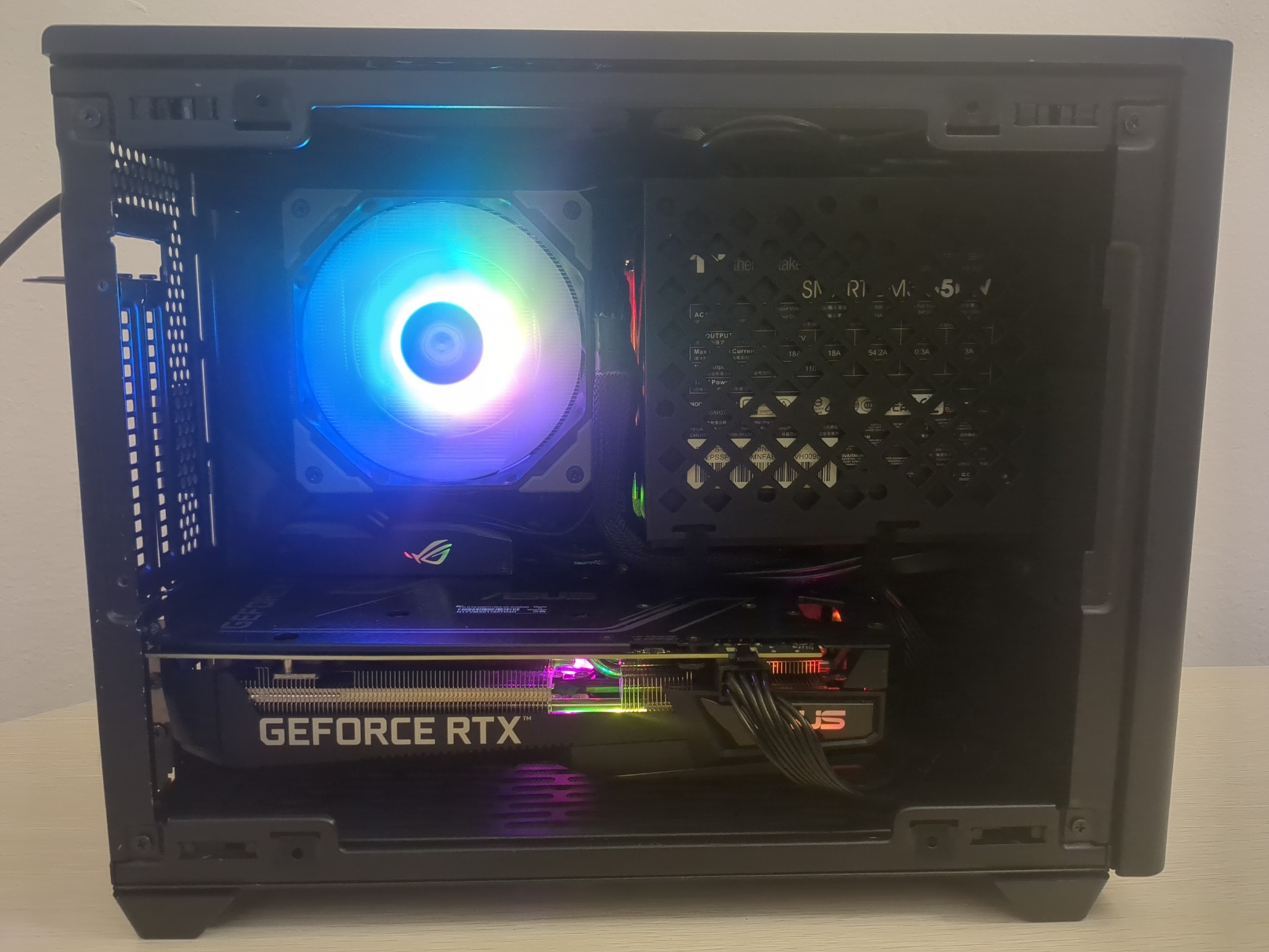 RTX 3060Ti, Ryzen 7 5700G Gaming PC (16GB RAM, 1TB SSD, Win11 Pro)