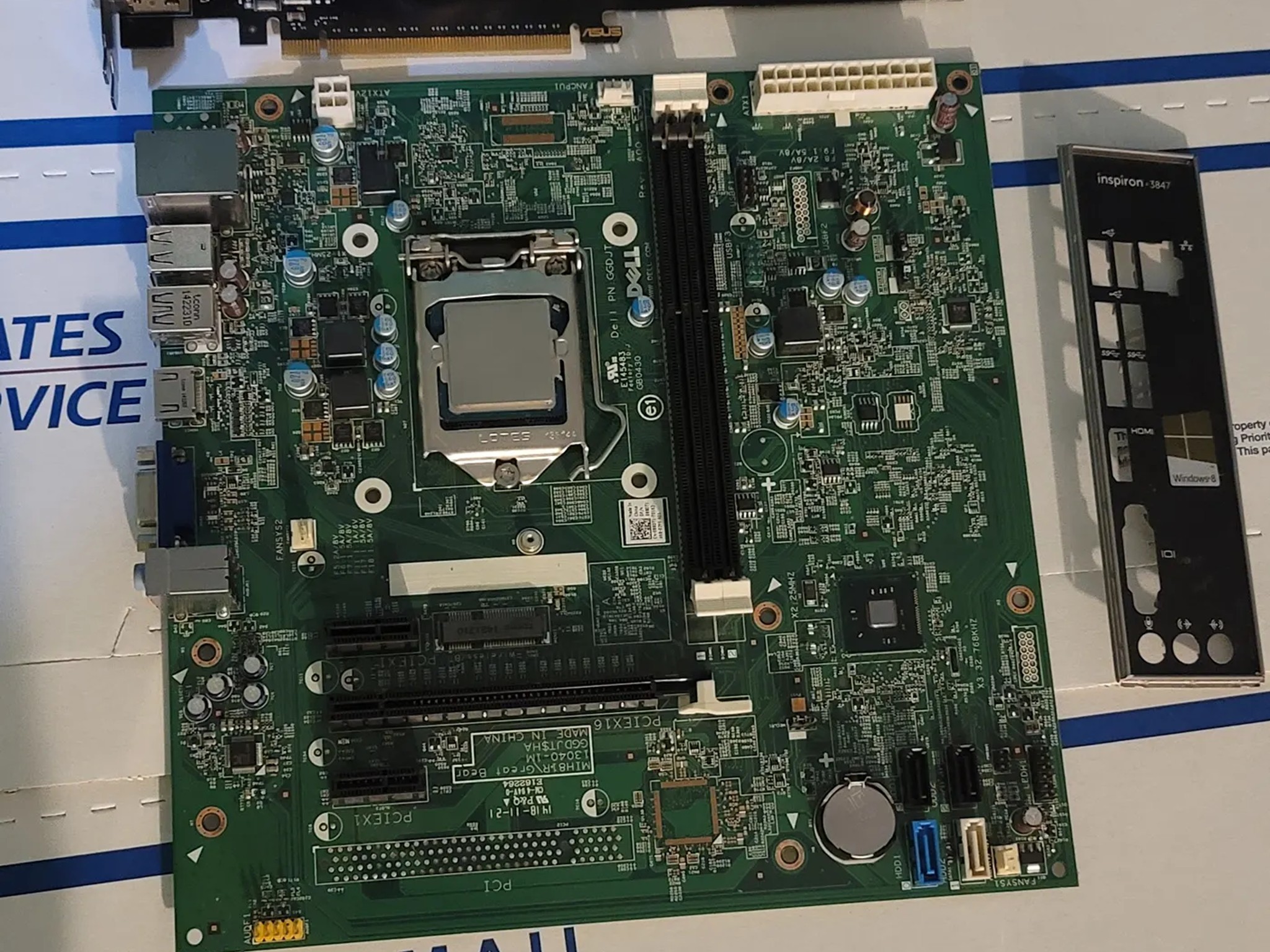 Dell Inspiron 3847, with I5 4670, Nvidia Geforce GTX 660 2gig