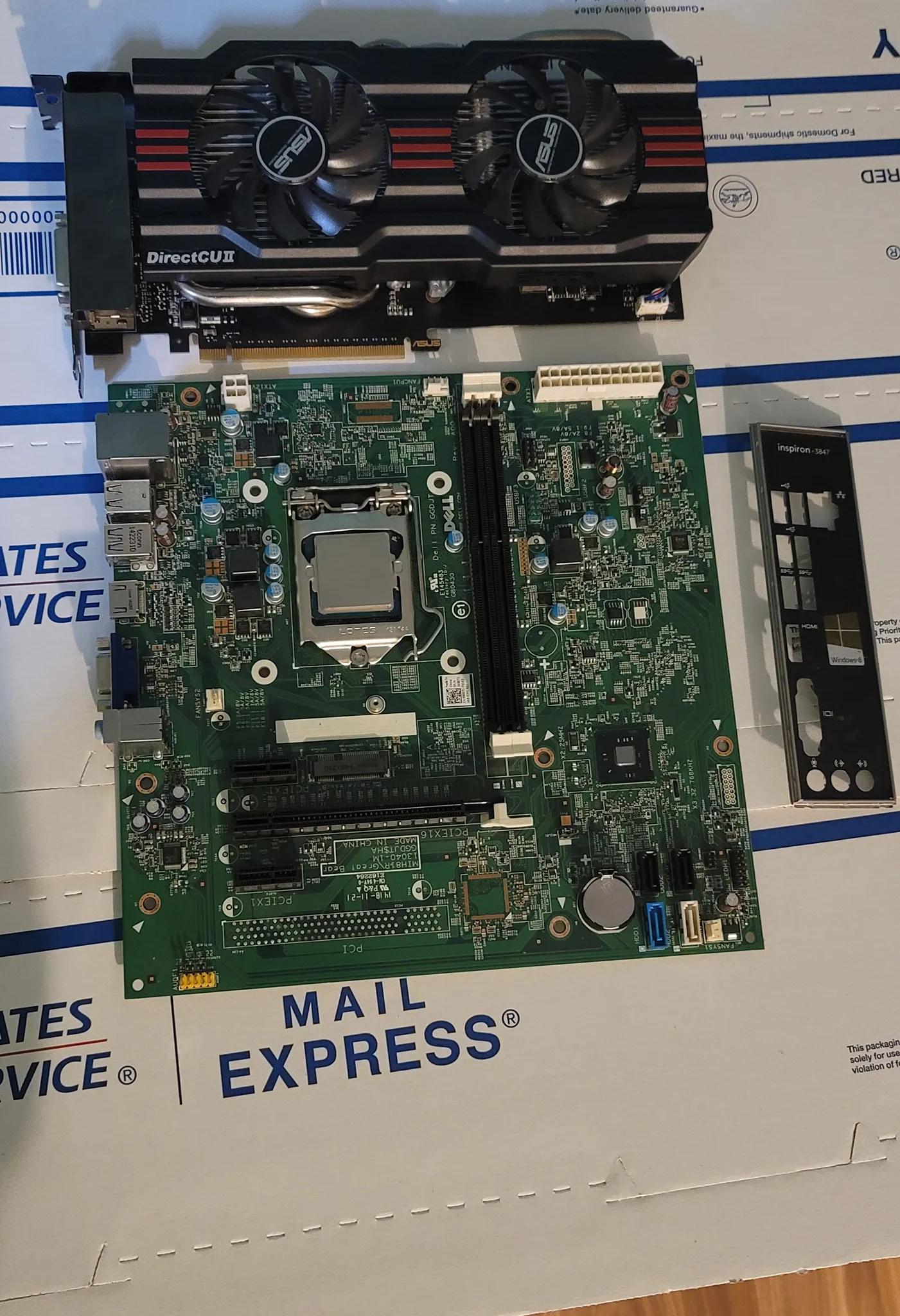 Dell Inspiron 3847, with I5 4670, Nvidia Geforce GTX 660 2gig
