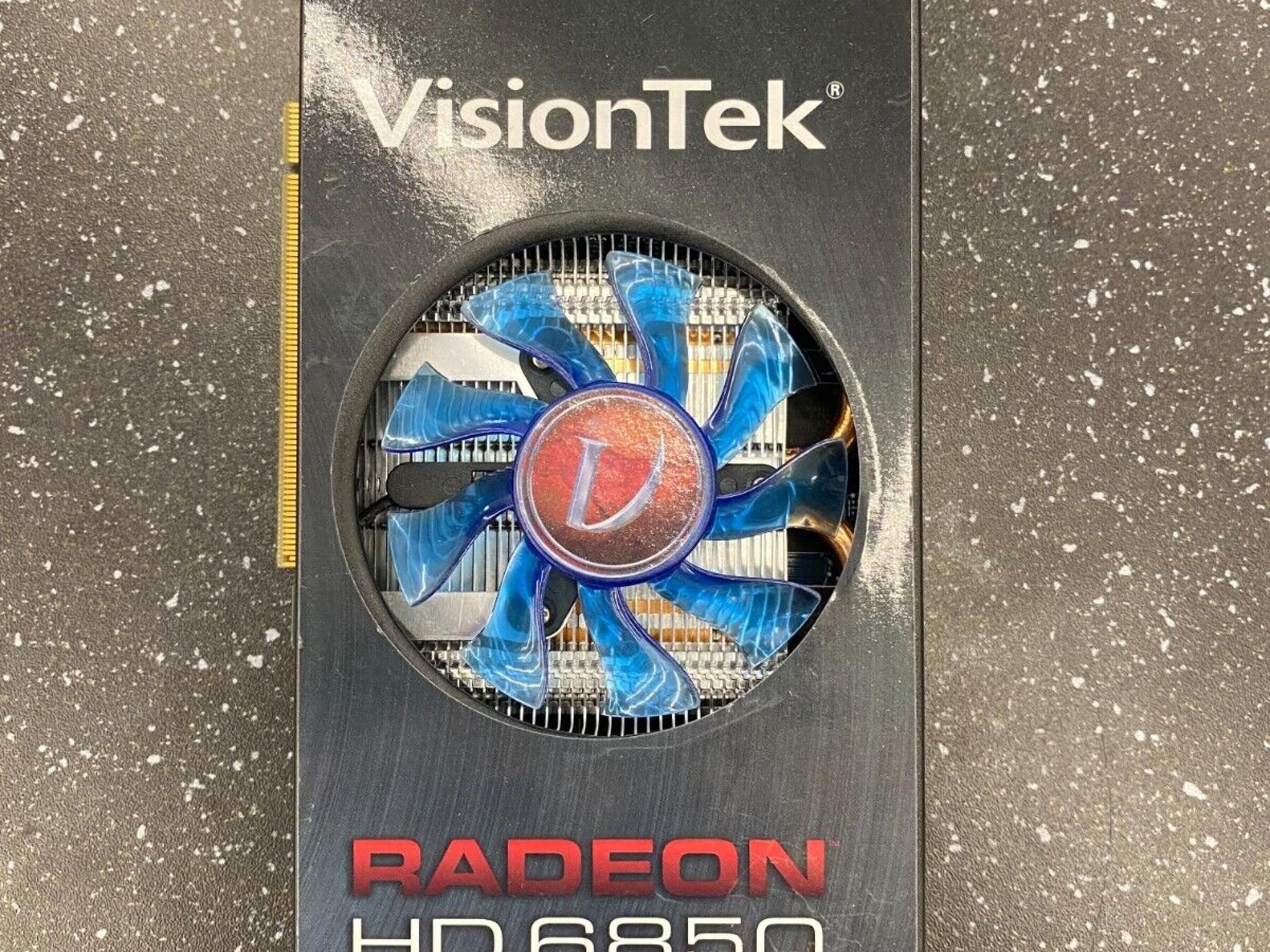 VisionTek Radeon HD 6850 1GB GDDR5 Graphics Card - DisplayPort, HDMI, DVI