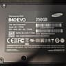 Samsung 840 EVO 250GB SATAIII 2.5"x7mm SSD (With Fixed Firmware)