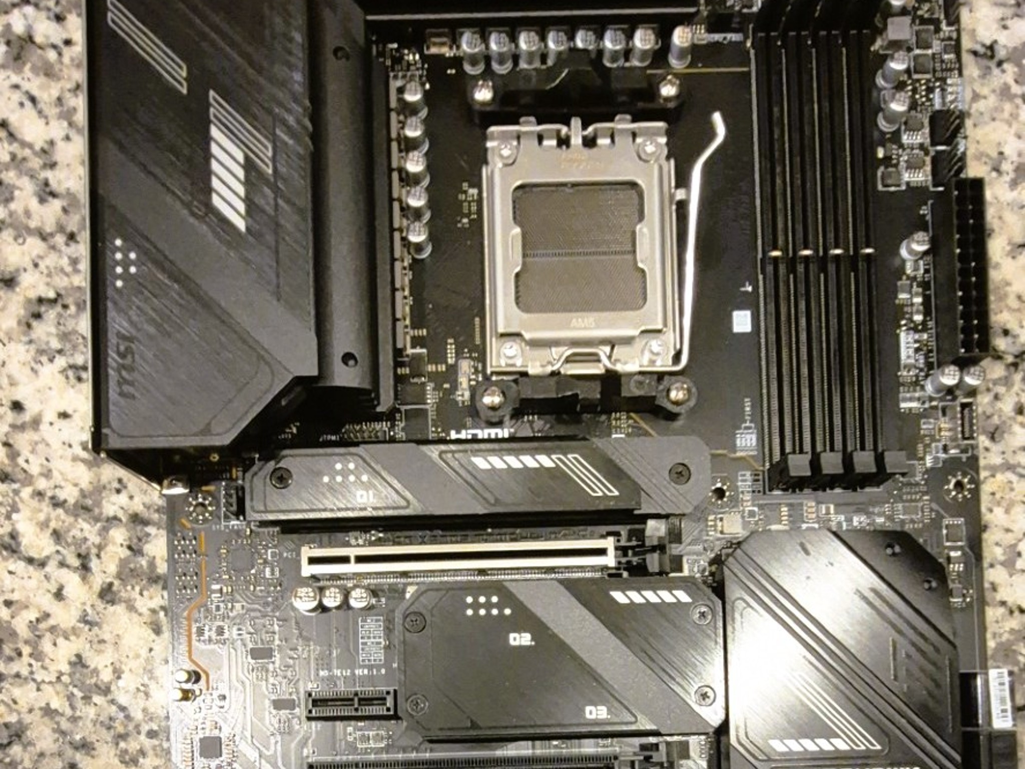 AMD BUNDLE, MSI X670E Tomahawk AM5 M.2 Wi-Fi 6E ATX, Ryzen 7800X3D CPU, 64GB G.Skill RGB DDR5 RAM