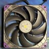 Super Flower MEGACOOL 140mm fan, Triple-Pack, 12-pole motor, PWM, Computer Case Fan, 30mm Depth