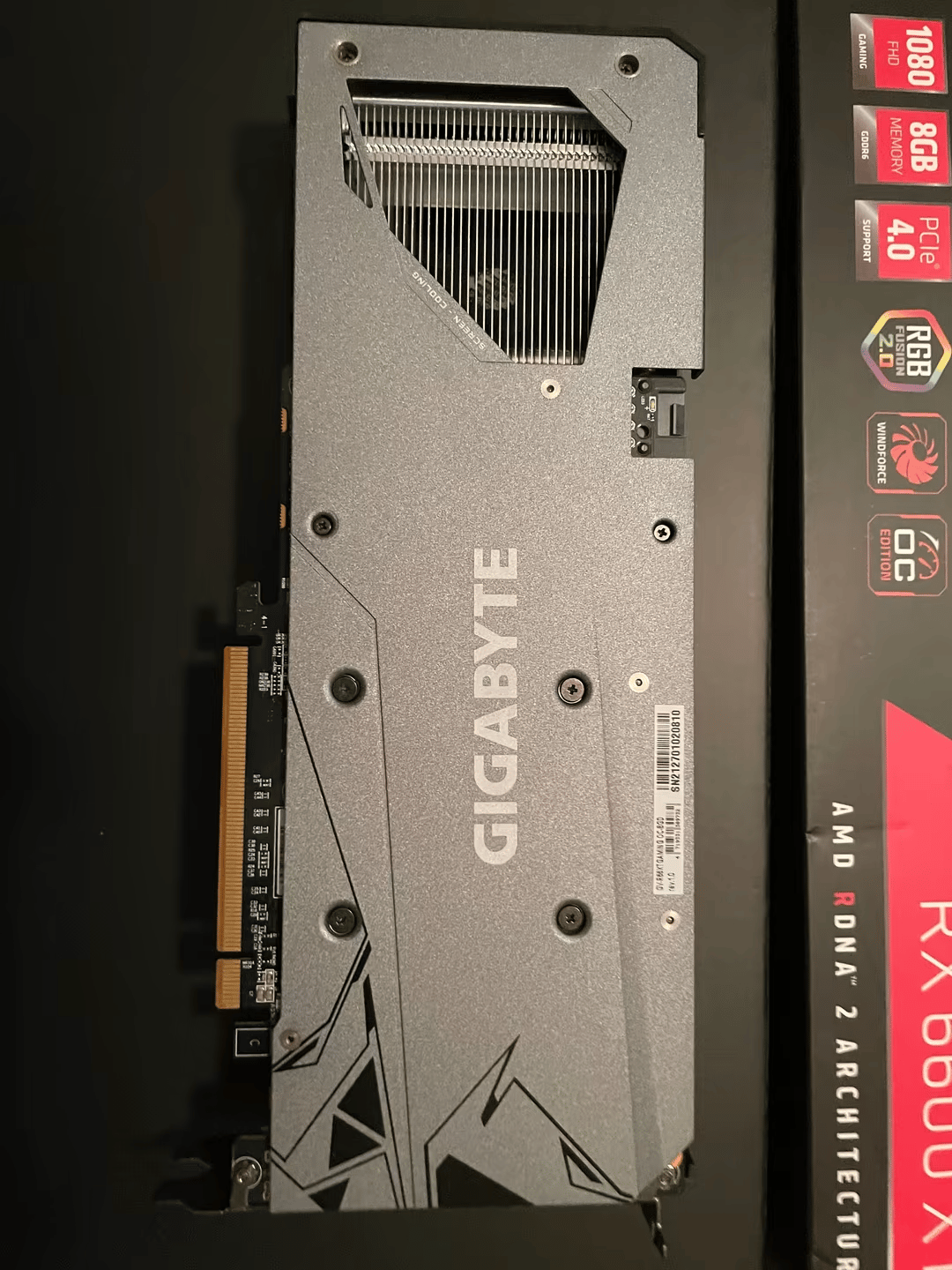 Gigabyte 6600XT Gaming OC 