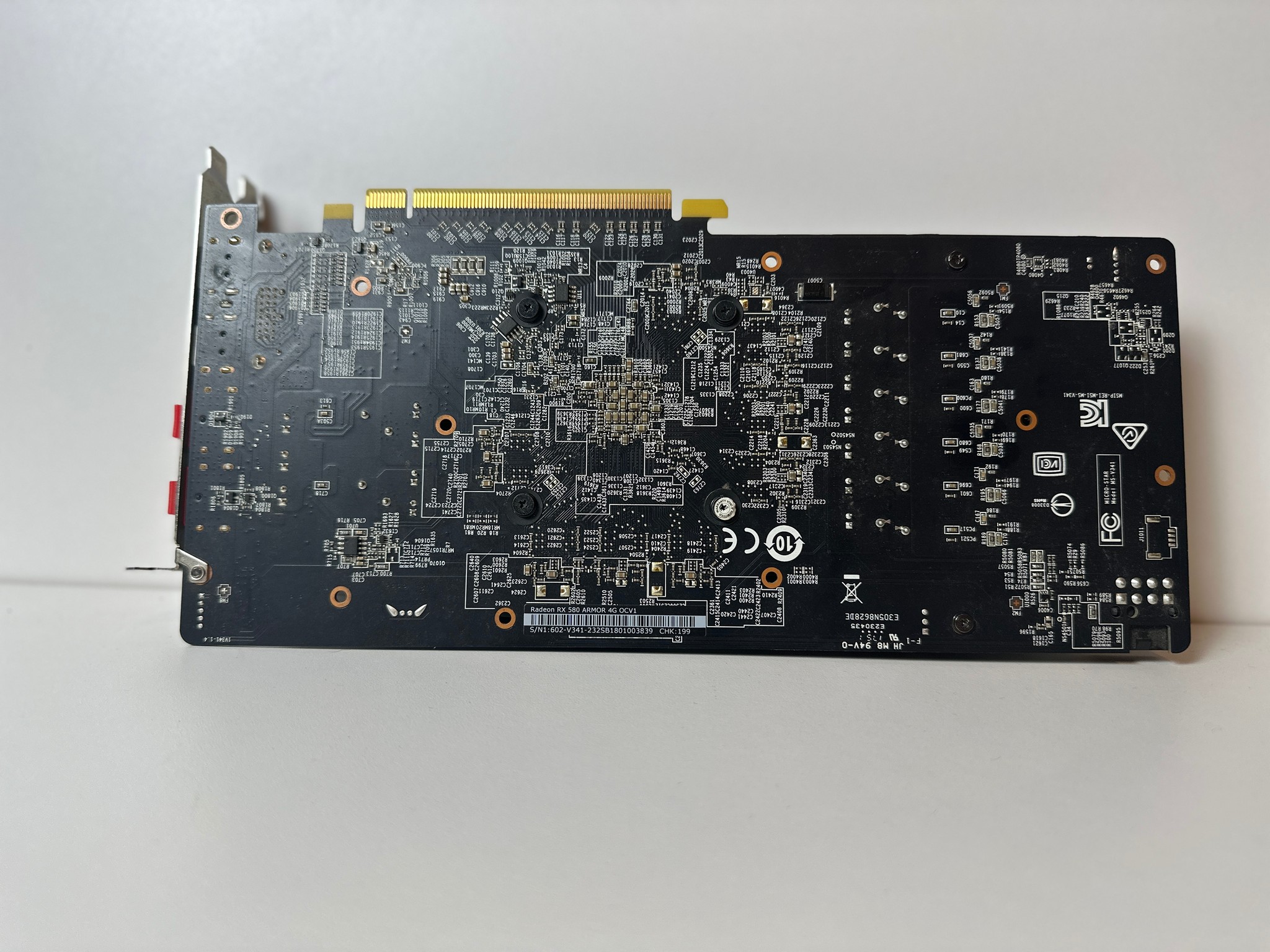 MSI RADEON RX580 4GB OC! - WHITE