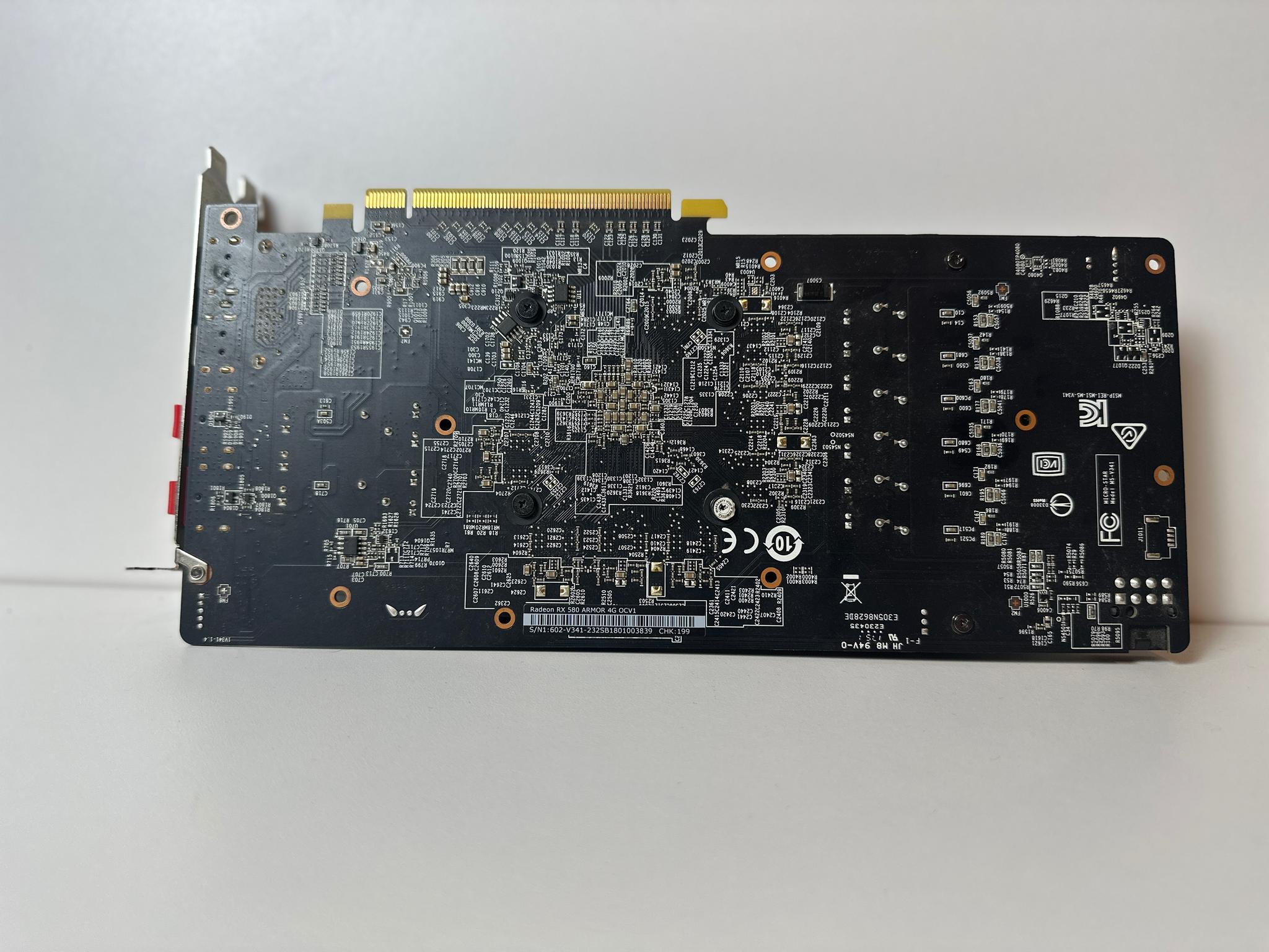 MSI RADEON RX580 4GB OC! - WHITE
