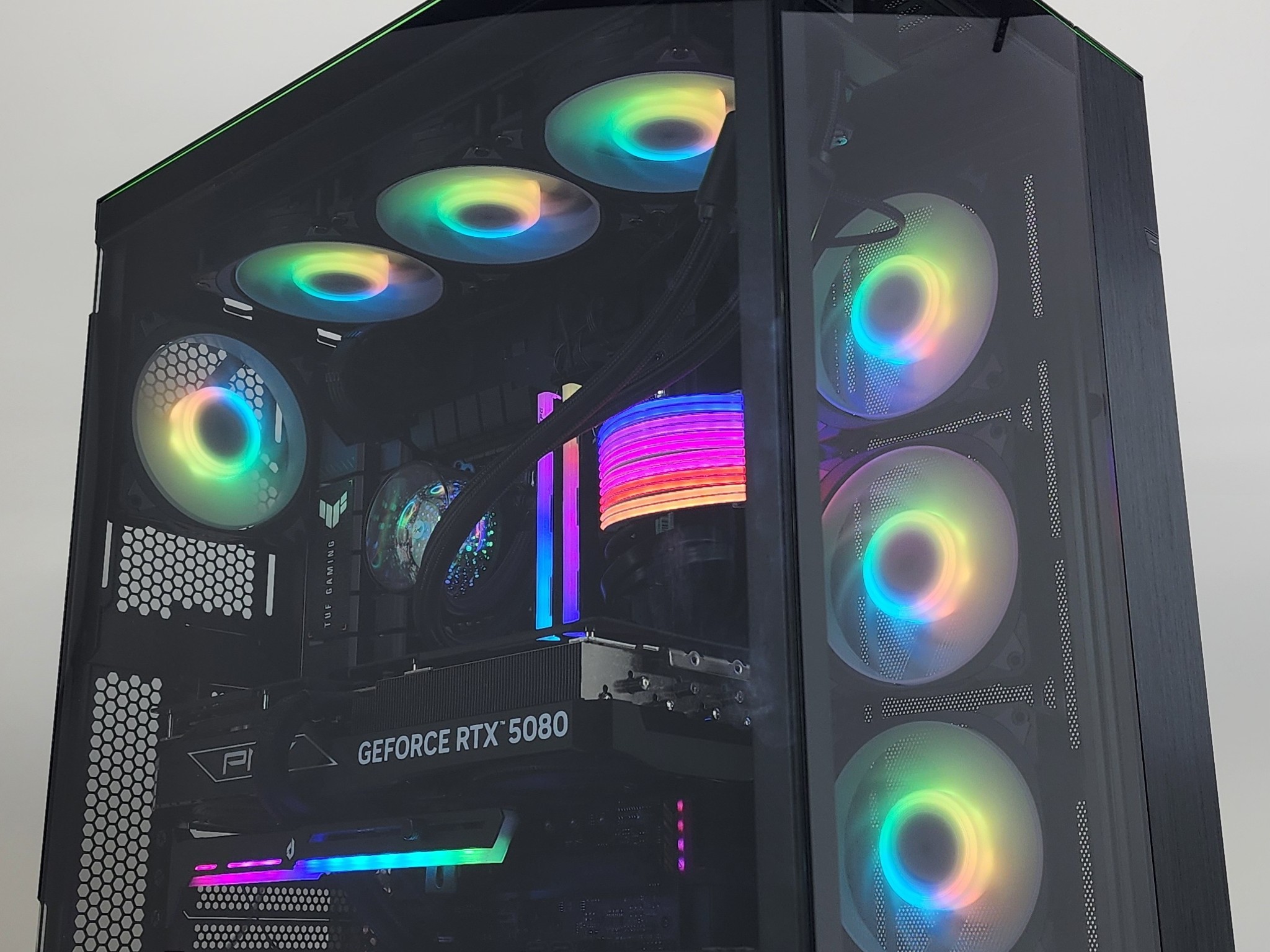 Gaming PC Ryzen 9 9950X3D 32GB RAM 2TB SSD RTX 5080 16GB Windows 11 Computer