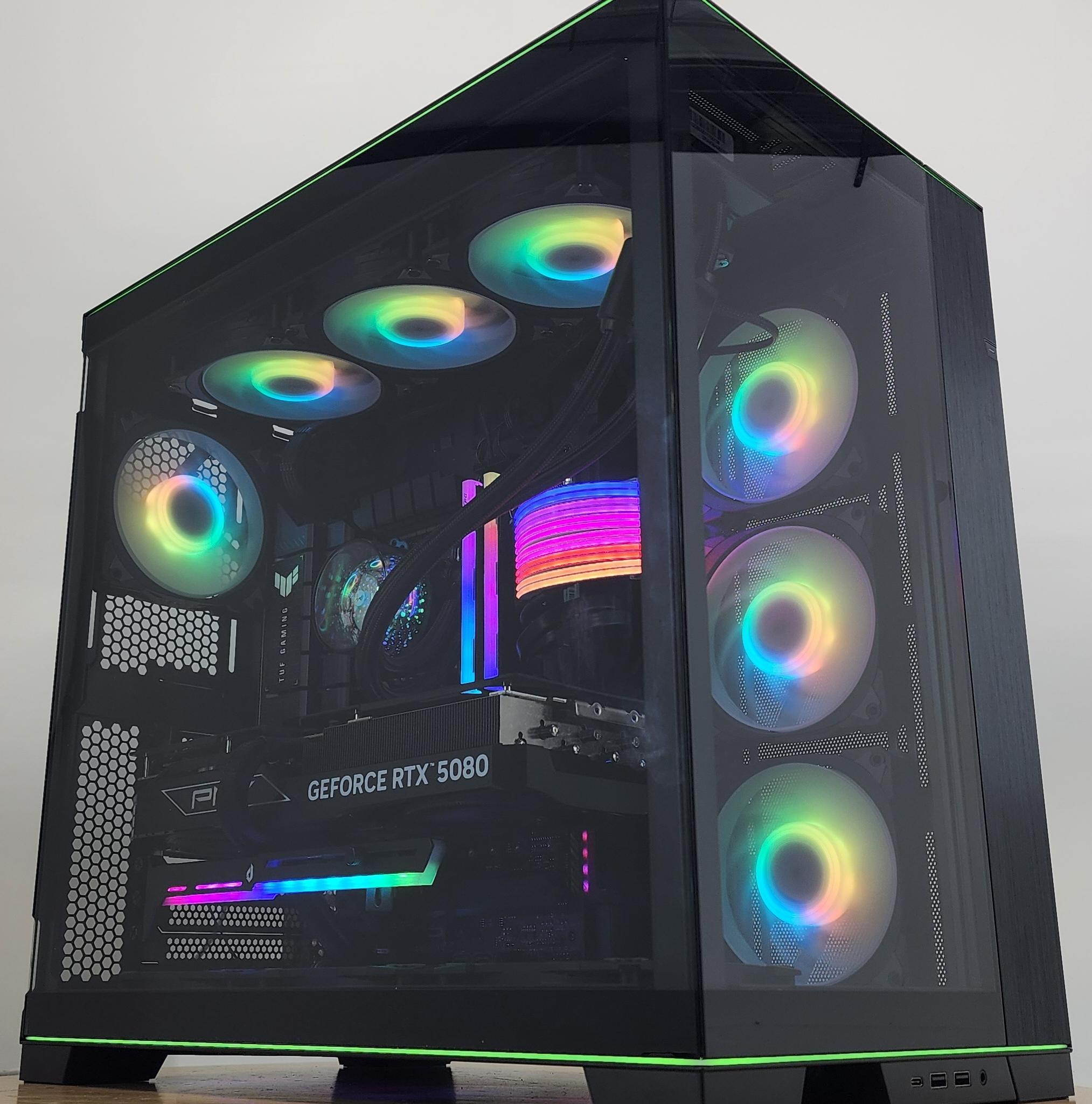 Gaming PC Ryzen 9 9950X3D 32GB RAM 2TB SSD RTX 5080 16GB Windows 11 Computer