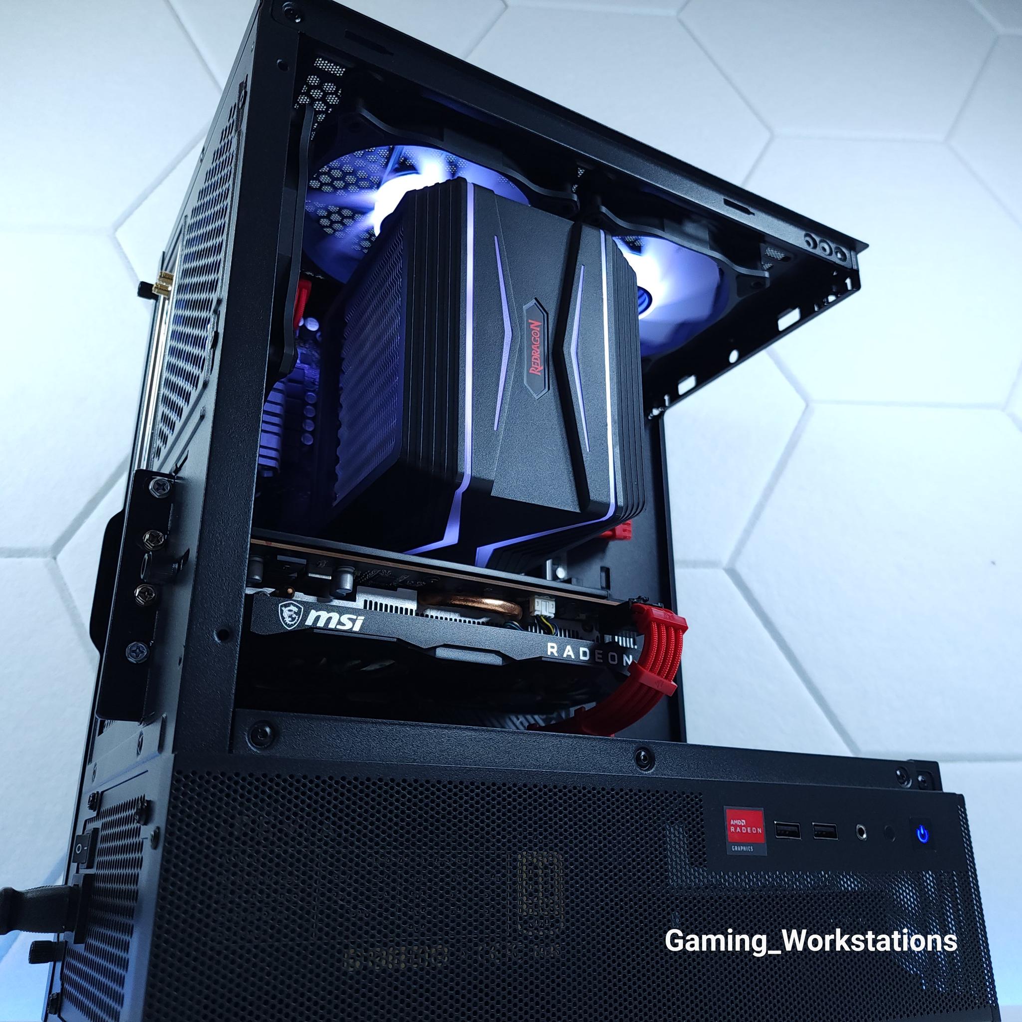 ❤️RX 6600XT●Ryzen 5 4500●1TB NVMe●16GB 3200MHz●1080p Gaming Computer