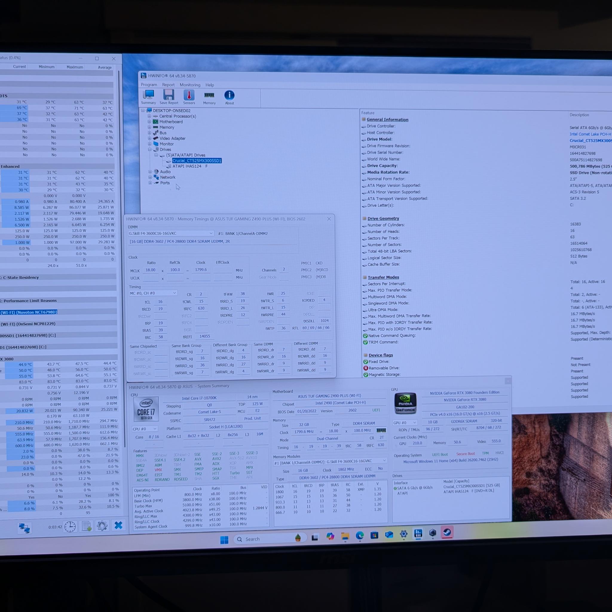 Gaming PC (3080 FE, 10700k)