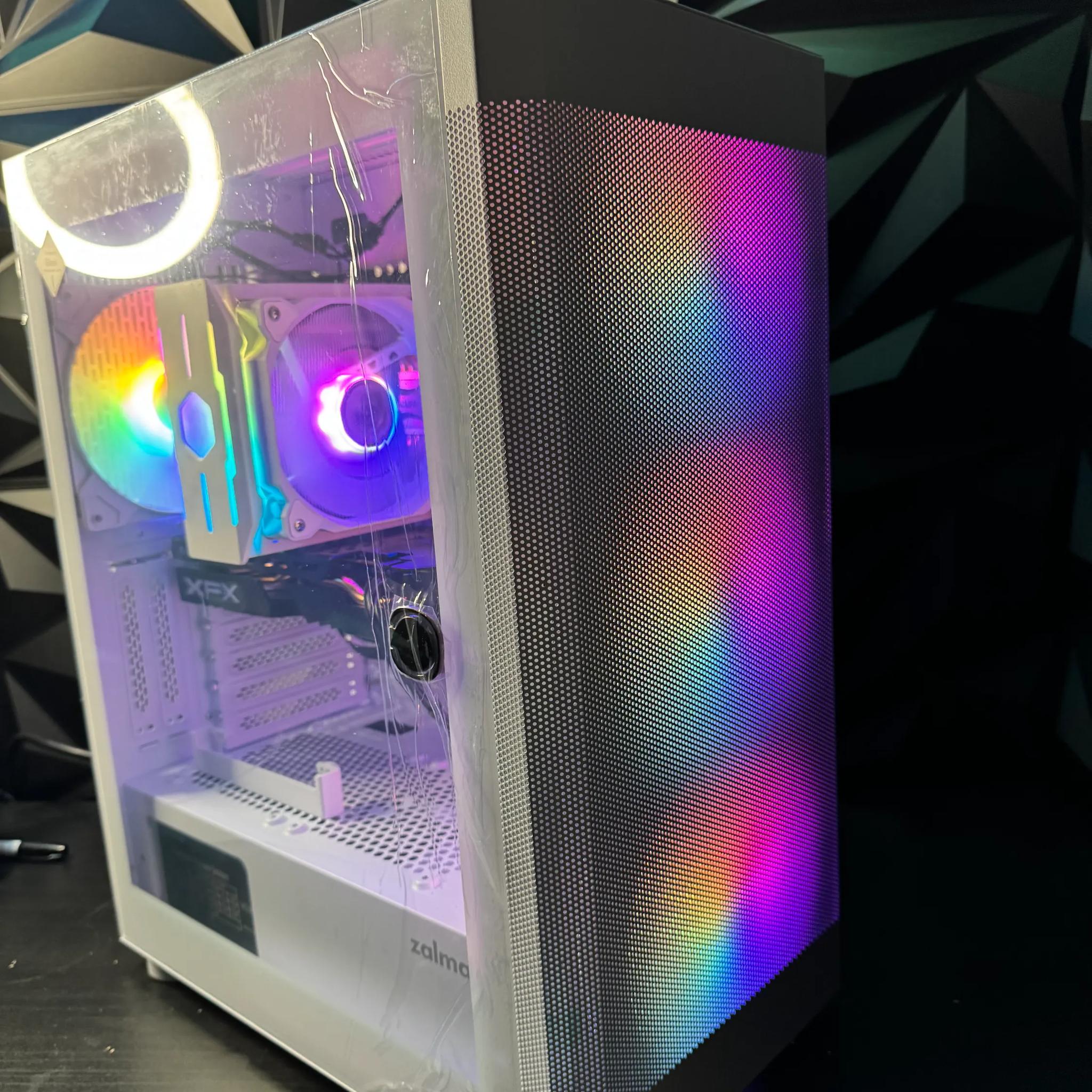 ❄️ White Snow Budget Build ❄️ Xeon 2630  8-core | RX 580 8 GB |32 GB DDR4