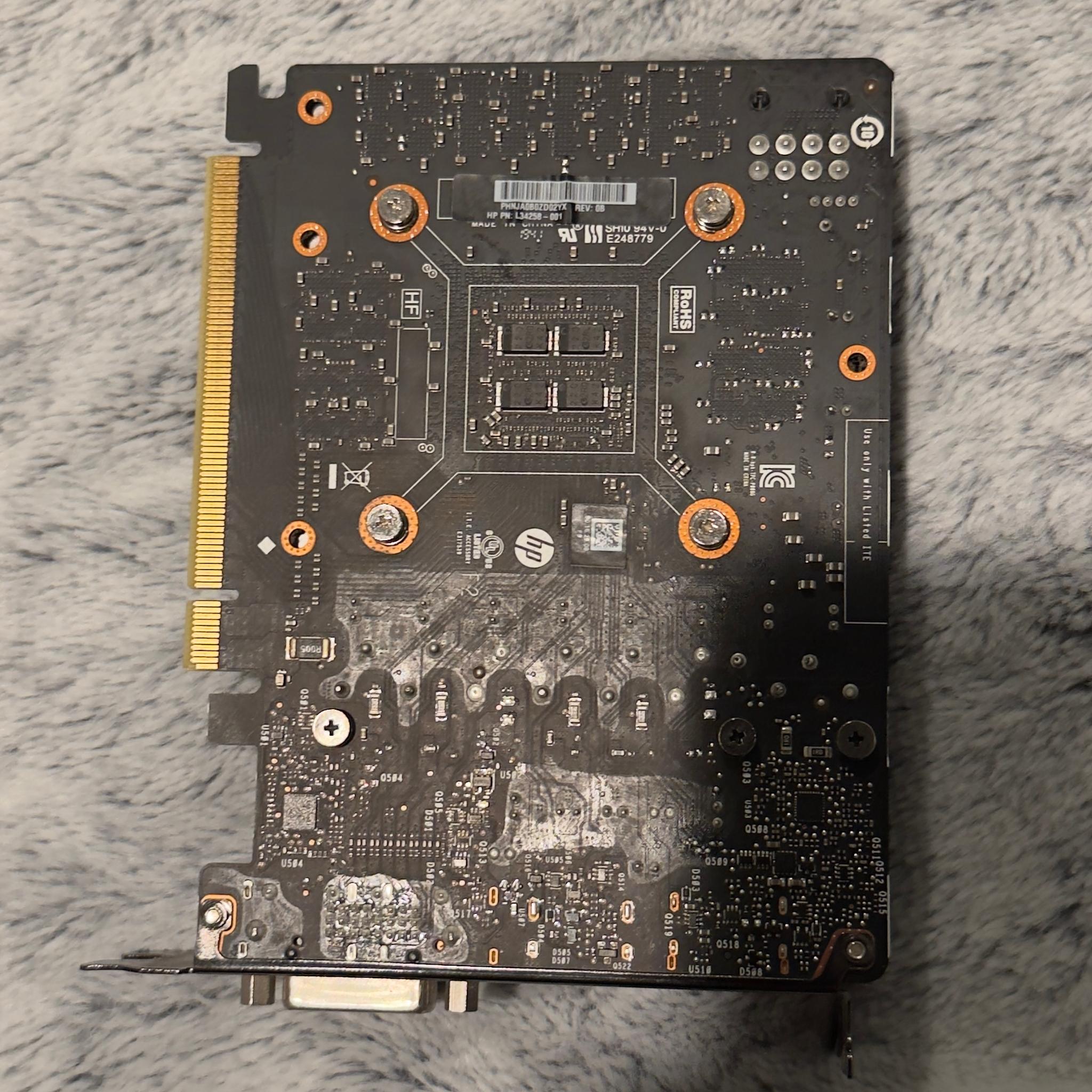HP Nvidia GeForce GTX 1660 Ti 6GB Single Fan