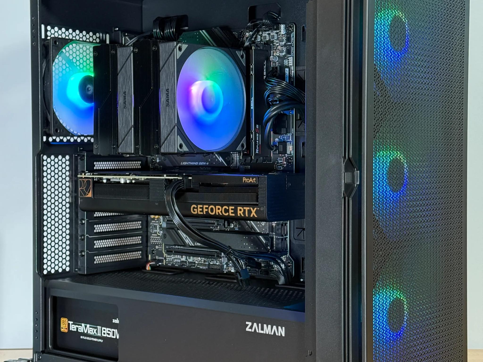 RTX 4070 Intel Core i7 12700k Gaming PC