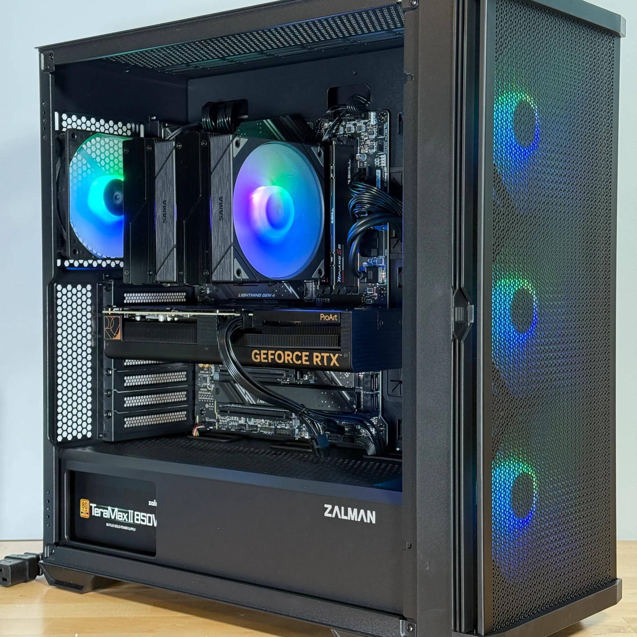 RTX 4070 Intel Core i7 12700k Gaming PC