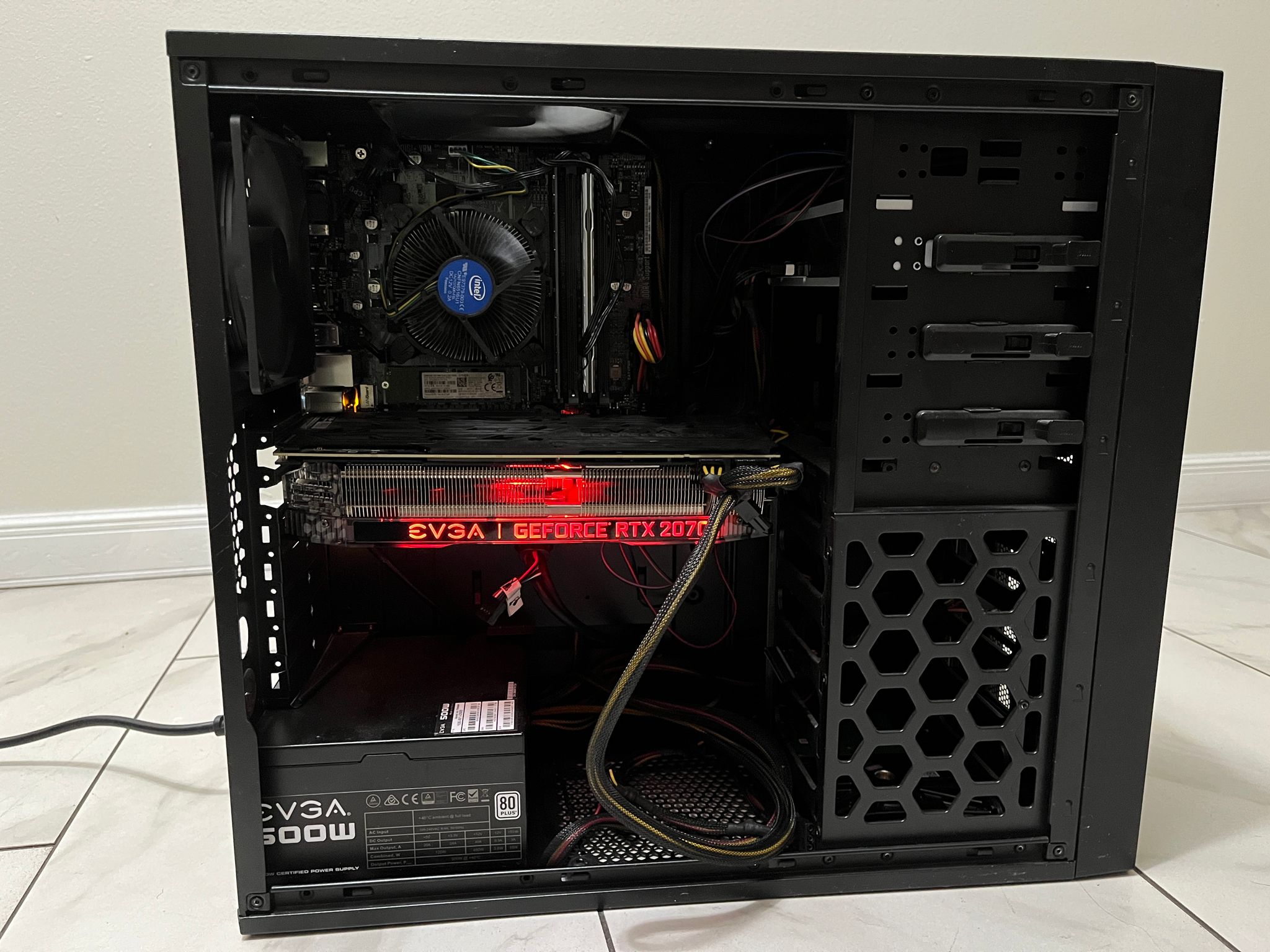 NVIDIA RTX 2070, Intel i7-7700, 16GB RAM, 3.1TB Storage - Gaming PC w/Wi-Fi, BT