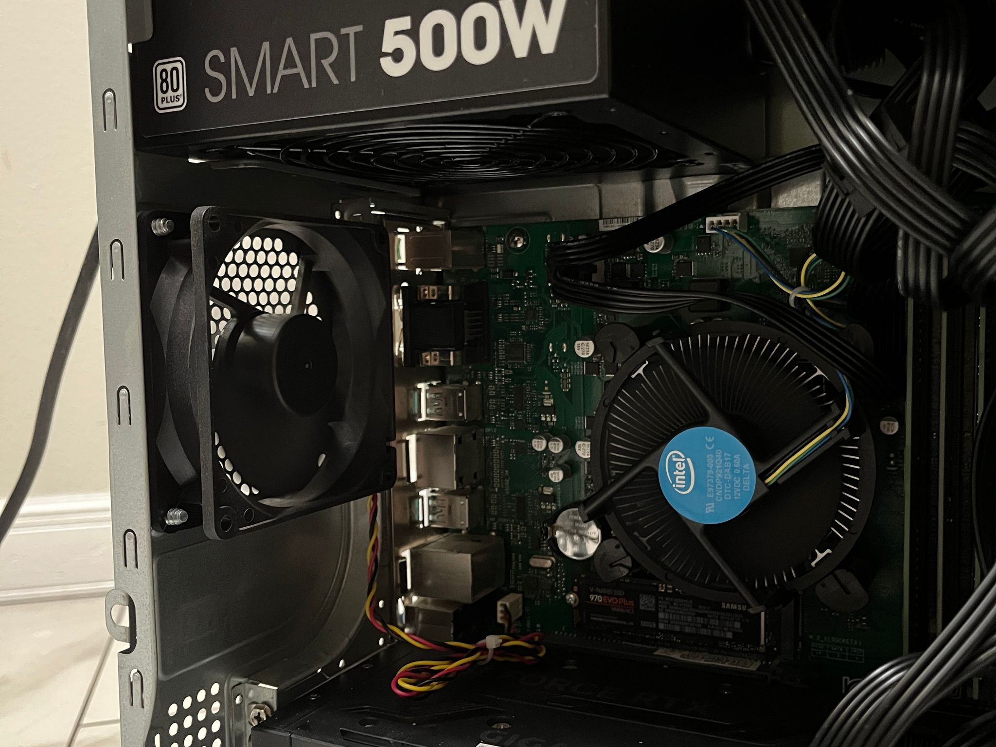 NVIDIA RTX 4060 Ti, Intel Core i7-9700, 16GB RAM, 500GB SSD - High FPS Gaming PC w/ Wi-Fi & BT