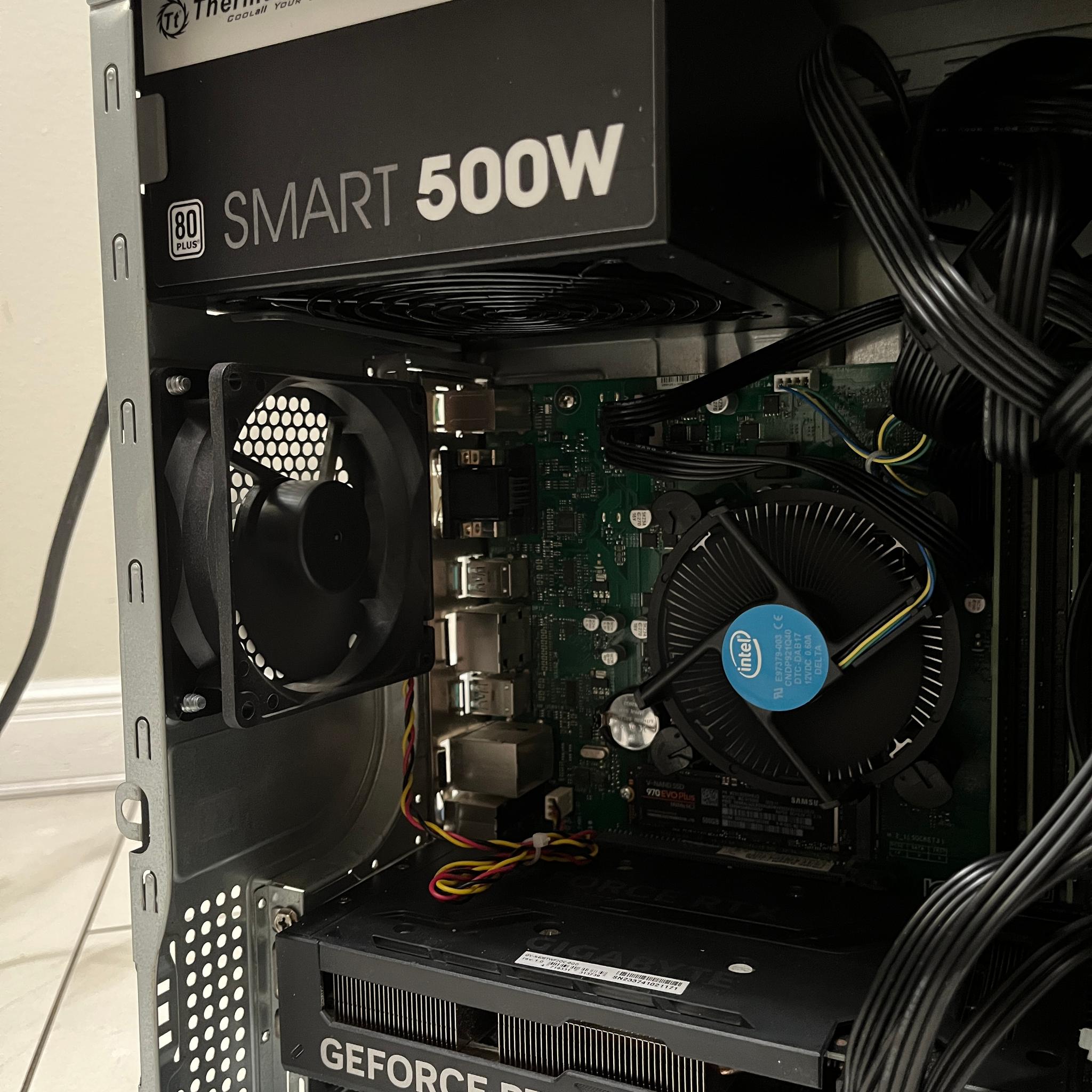 NVIDIA RTX 4060 Ti, Intel Core i7-9700, 16GB RAM, 500GB SSD - High FPS Gaming PC w/ Wi-Fi & BT