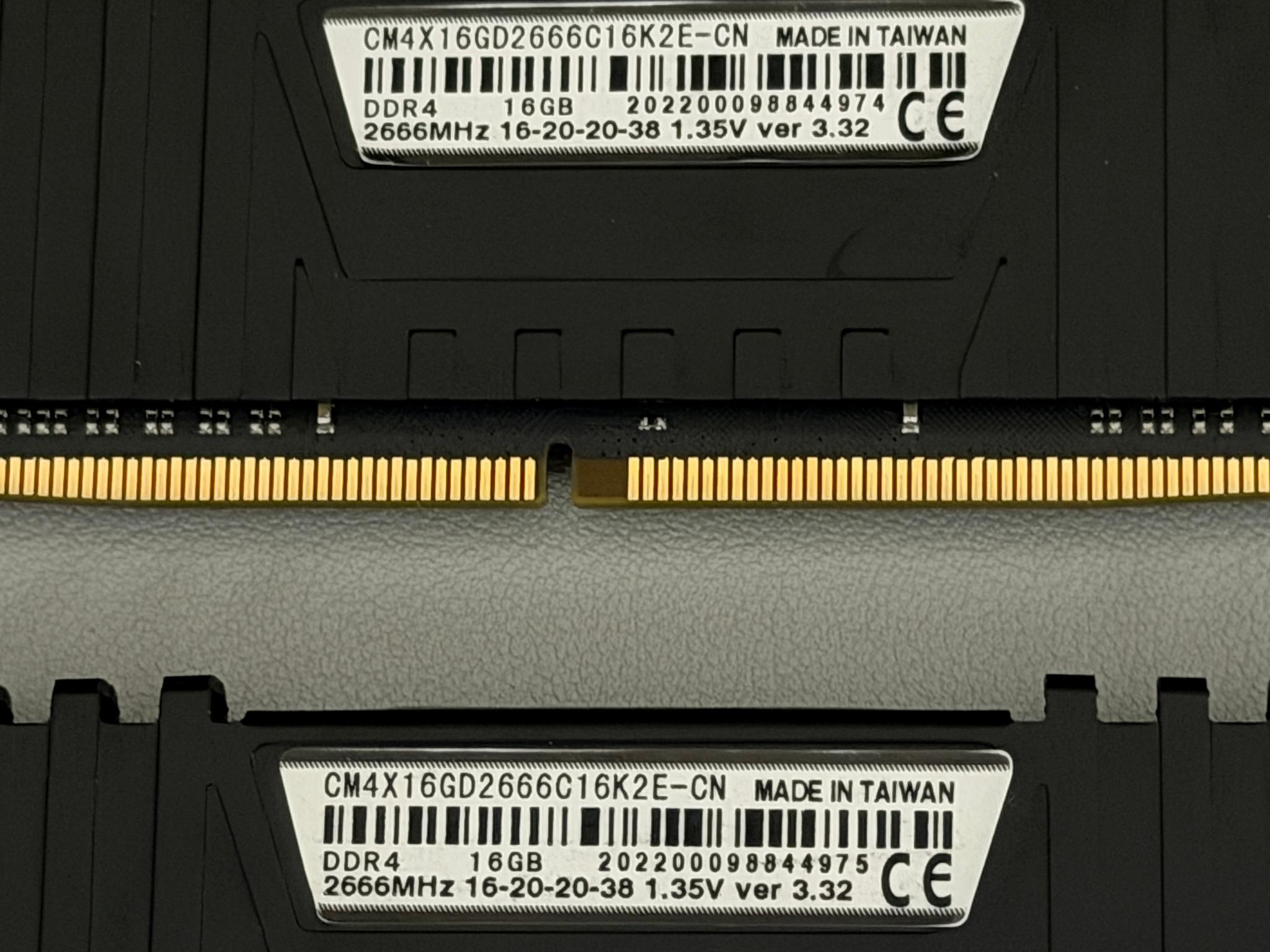 32GB DDR4 RAM