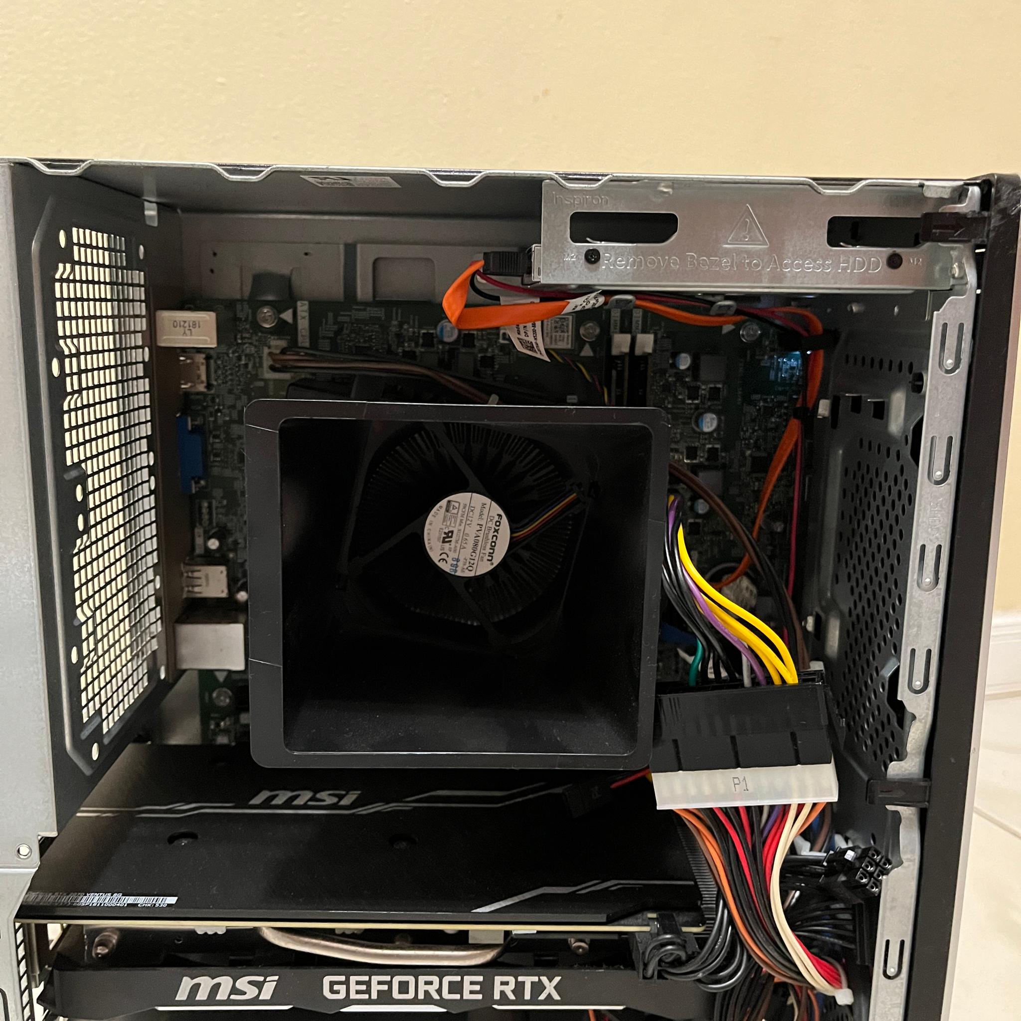 🟠🔥NVIDIA RTX 2070, Intel i7-8700, 16GB RAM, 1 TB Storage, Dell Inspiron 3670 Modded Gaming PC 🟠🖥️