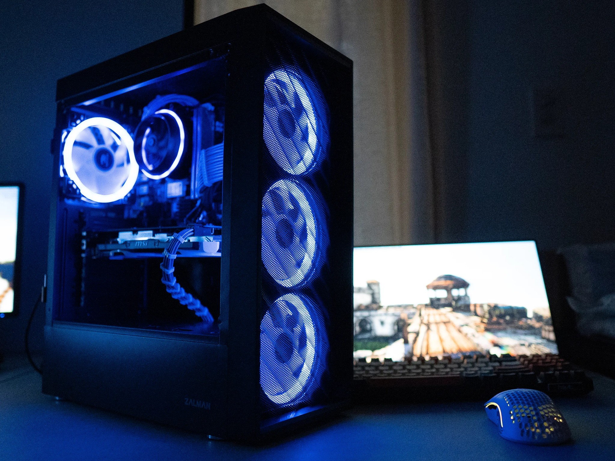 ⚫❄️ | NVIDIA GTX 960 | INTEL i5 4570 | 8GB RAM | 256GB NVME SSD + 250GB HDD | Arctic Blizzard 2.0