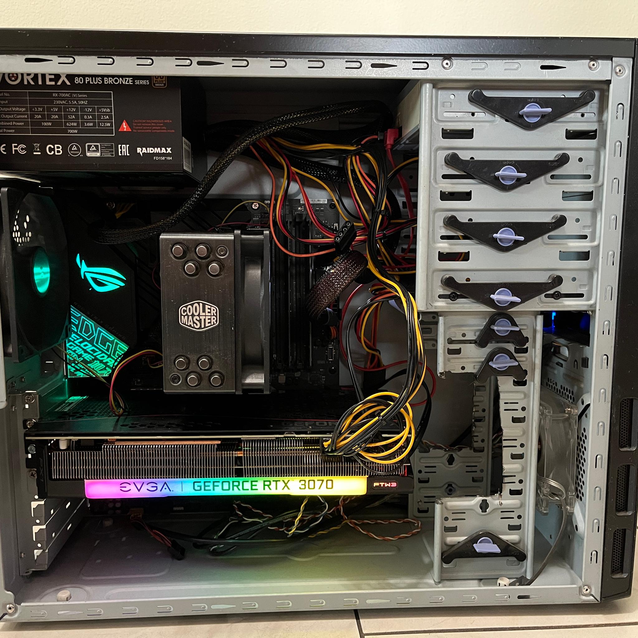 NVIDIA RTX 3070, Intel Core i7-9700k, 16GB RAM, 512GB SSD - High FPS Sleeper Gaming PC w/ Wi-Fi & BT