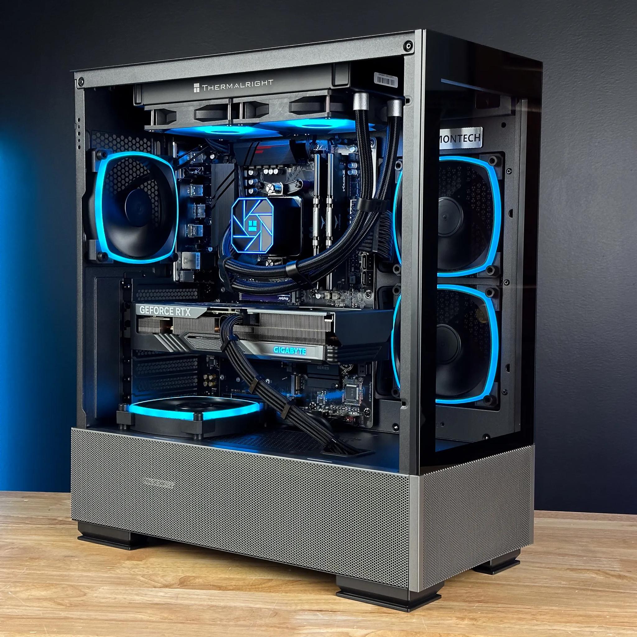 AES Creator Plus AMD Ryzen 7 5700x - RTX 4060 Ti Gaming PC