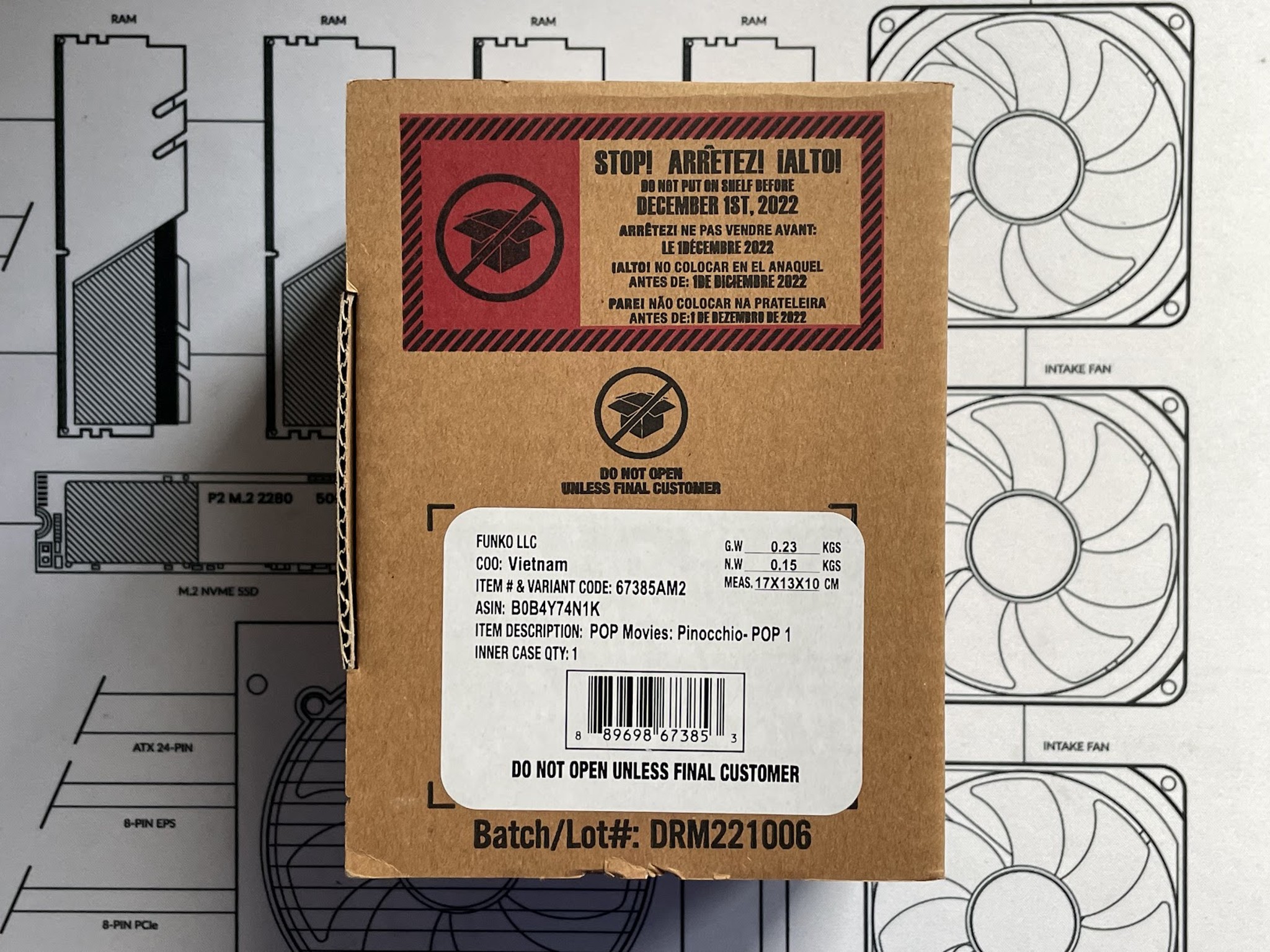 Funko Pop! Movies: Netflix Pinocchio - Black Rabbit