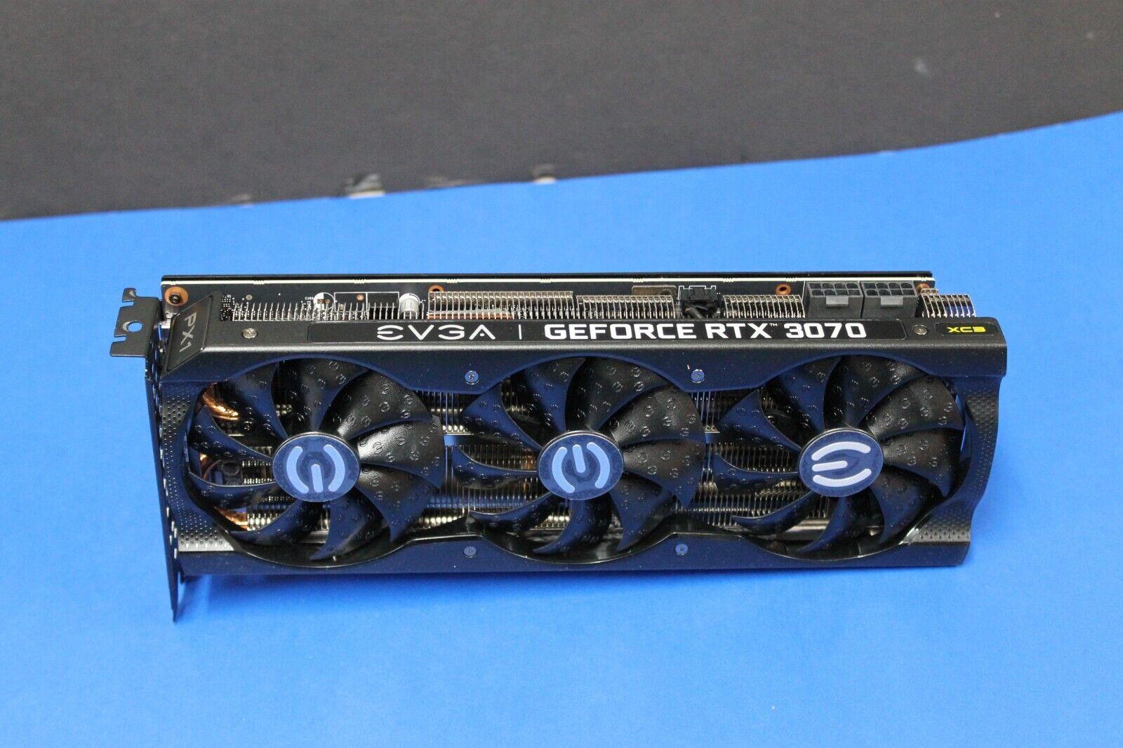 EVGA NVIDIA GEFORCE RTX 3070 XC3 ULTRA GAMING 8GB GDDR6 Graphics Card 08G-P5-3755-KL