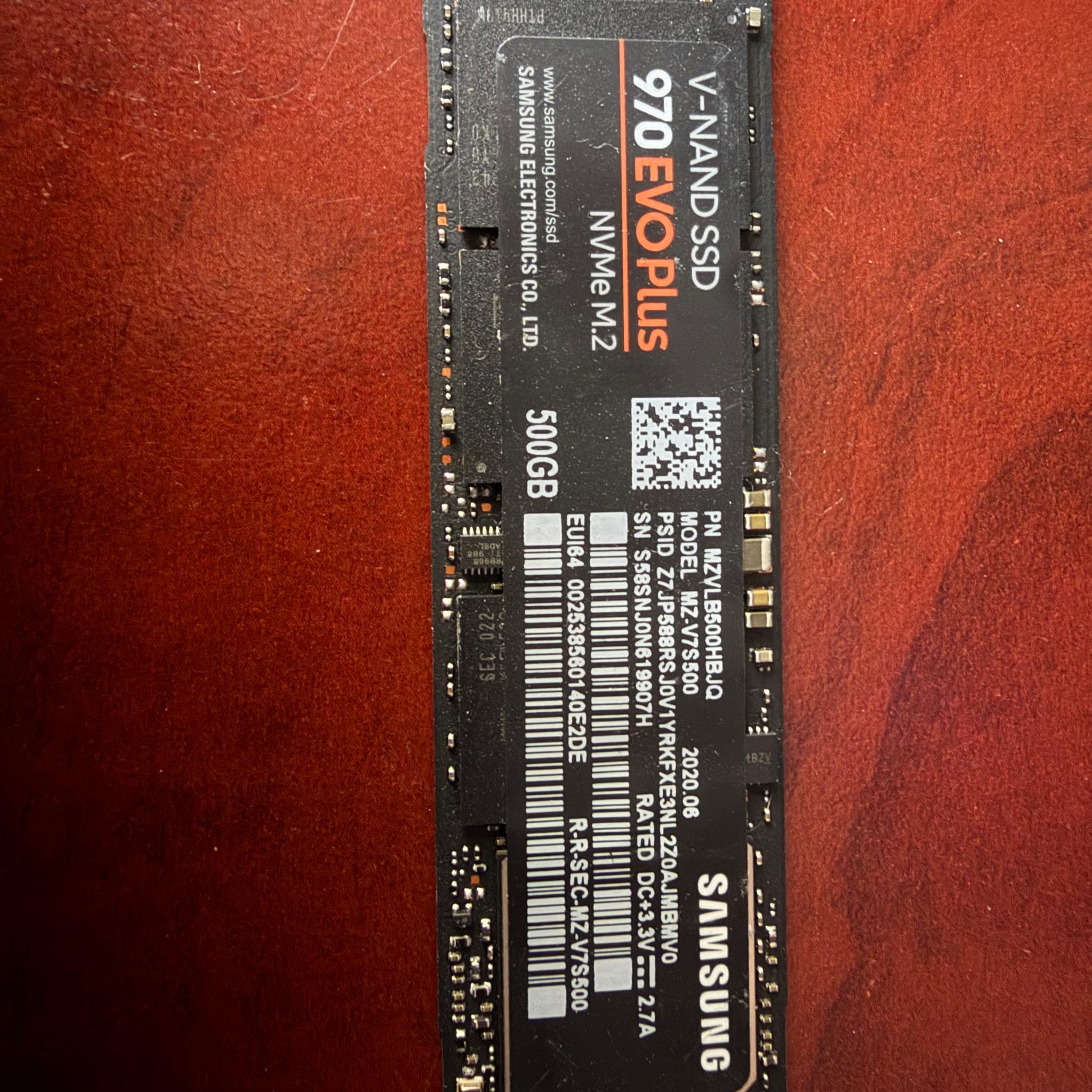 Samsung 970 EVO Plus 500GB SSD