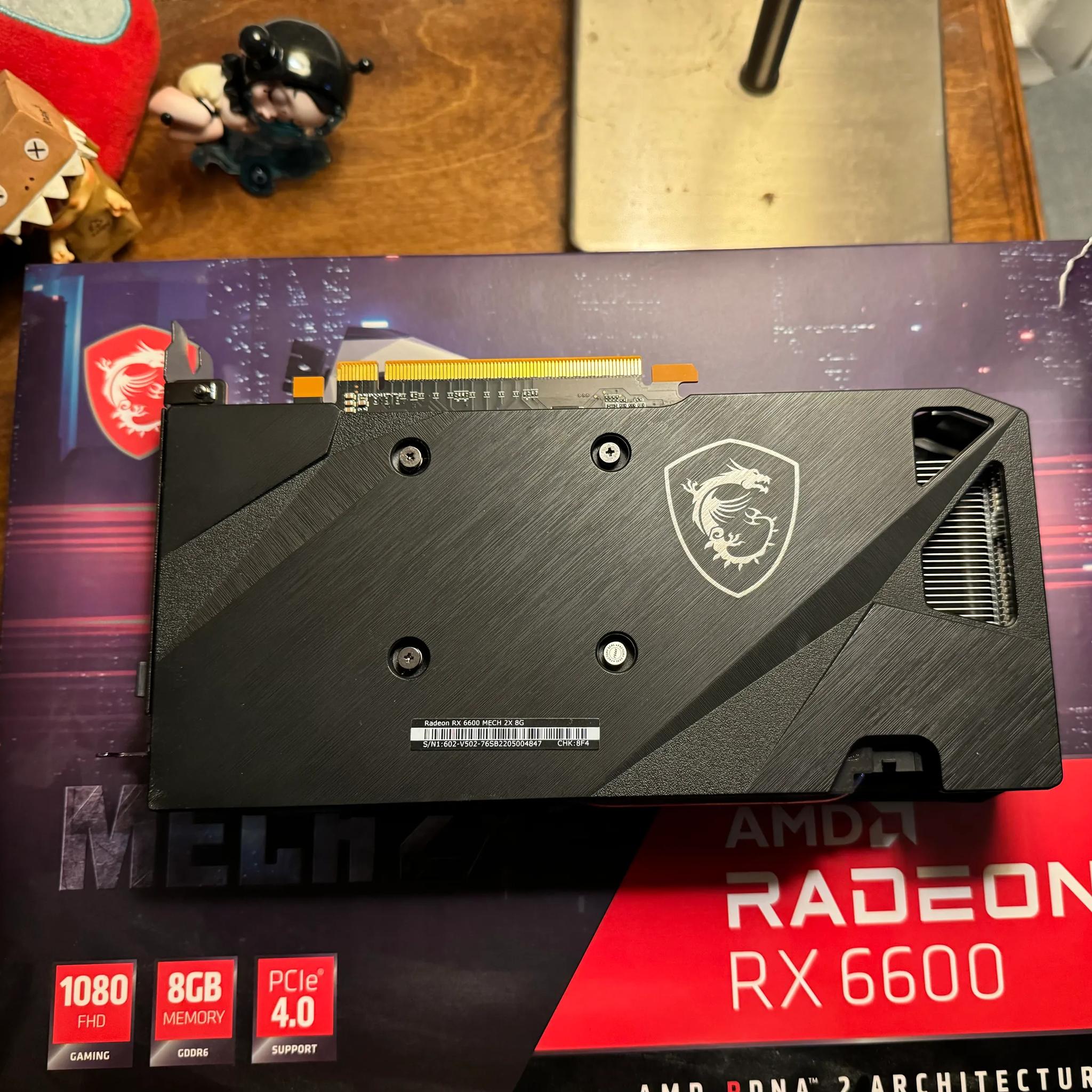 MSI Radeon RX 6600 MECH 2X 8G