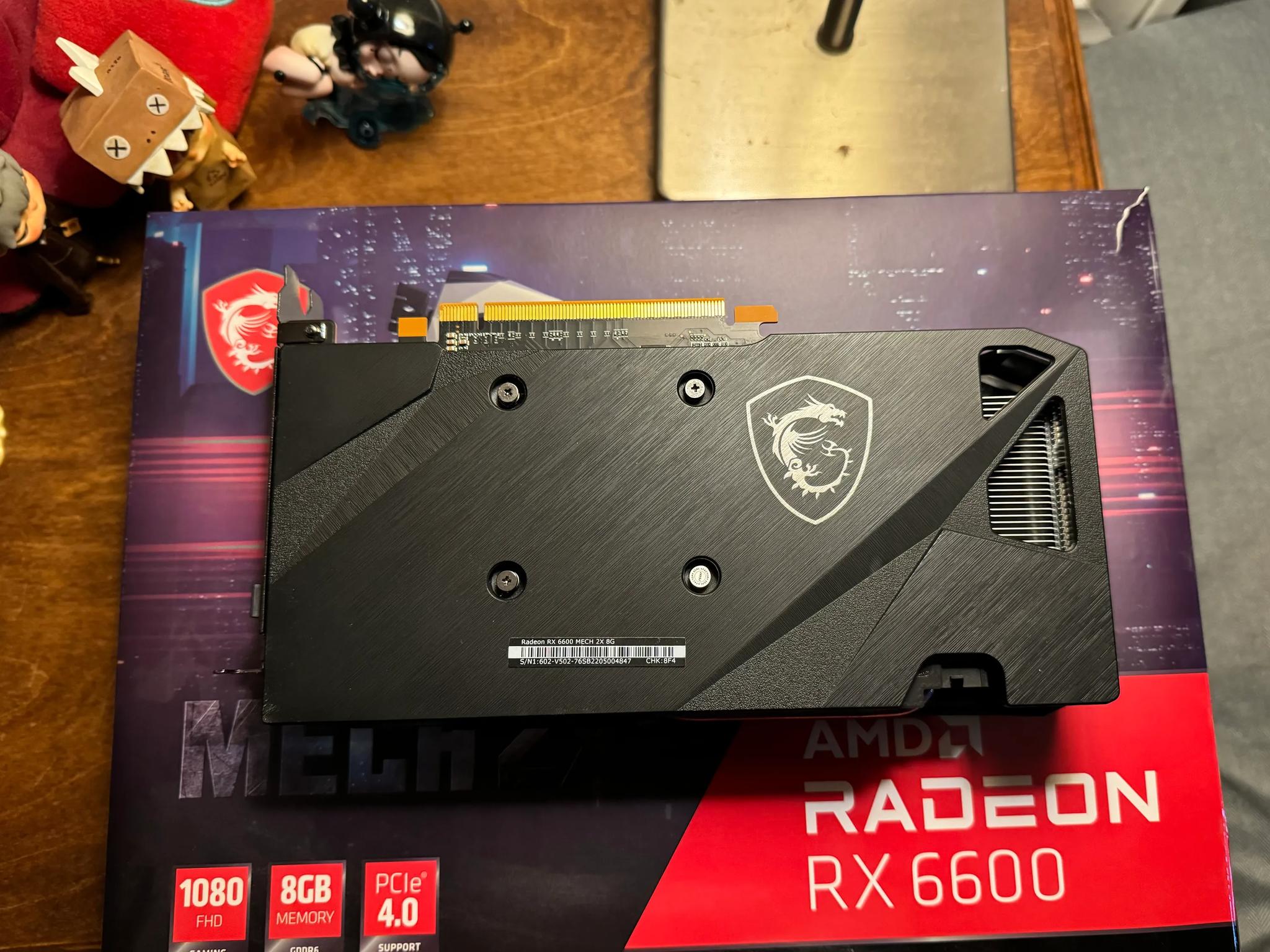 MSI Radeon RX 6600 MECH 2X 8G