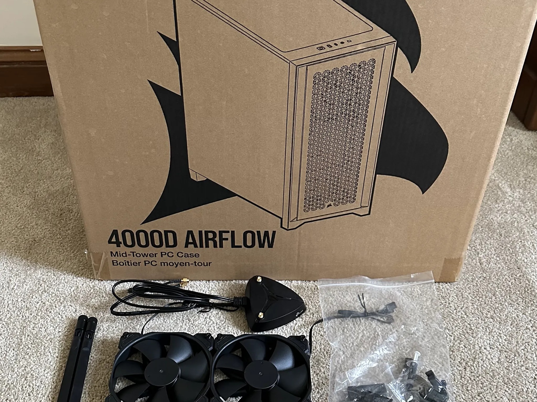 Used 5800x3D, Asus Dual 4070 OC, 2TB NVMe, 32GB 4000Mhz CL18 RAM, 240mm CPU AIO & Noctua Case Fans