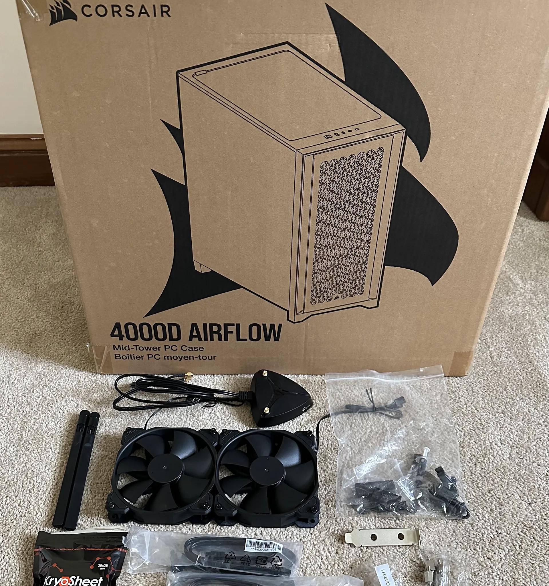 Used 5800x3D, Asus Dual 4070 OC, 2TB NVMe, 32GB 4000Mhz CL18 RAM, 240mm CPU AIO & Noctua Case Fans