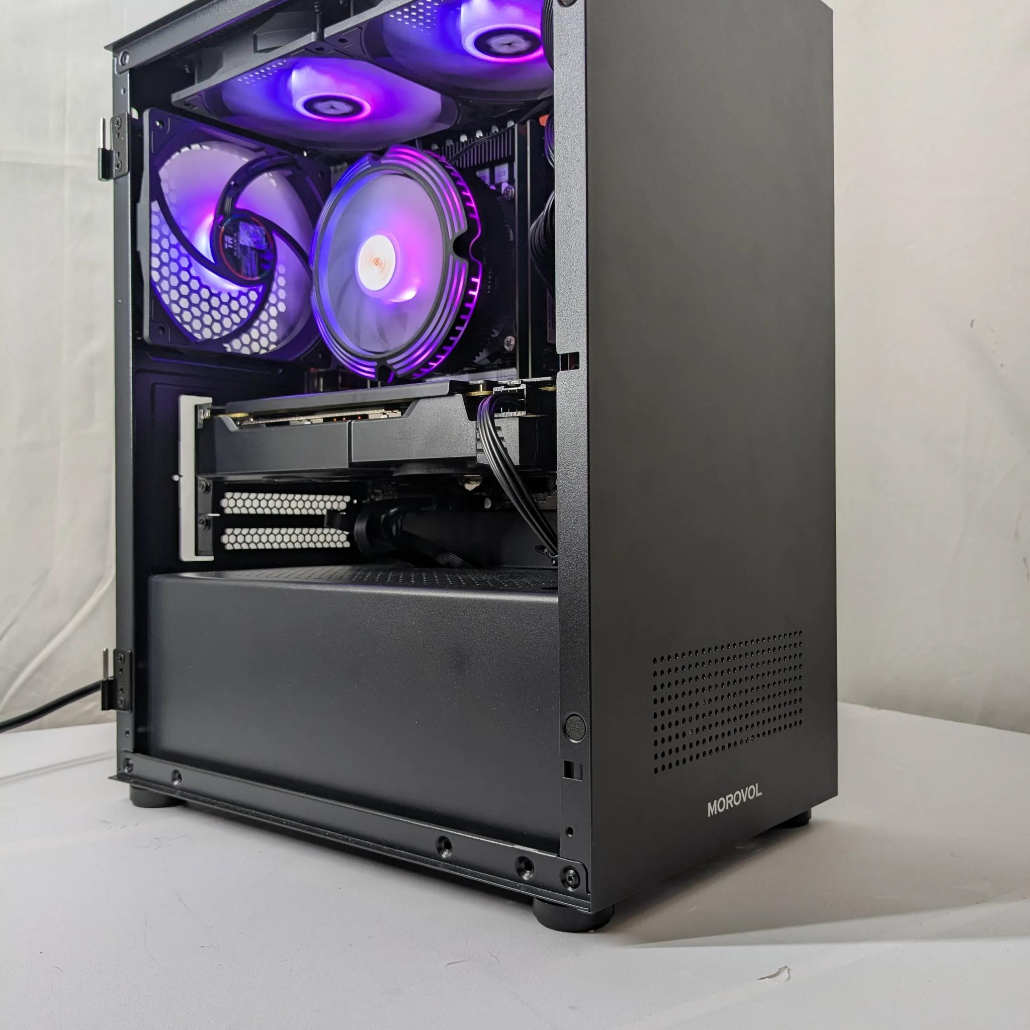 🎮 Budget Gaming PC - RX 570 8GB | Xeon 2630 V4 | 16GB RAM | 500GB NVMe | Win 11 🎮