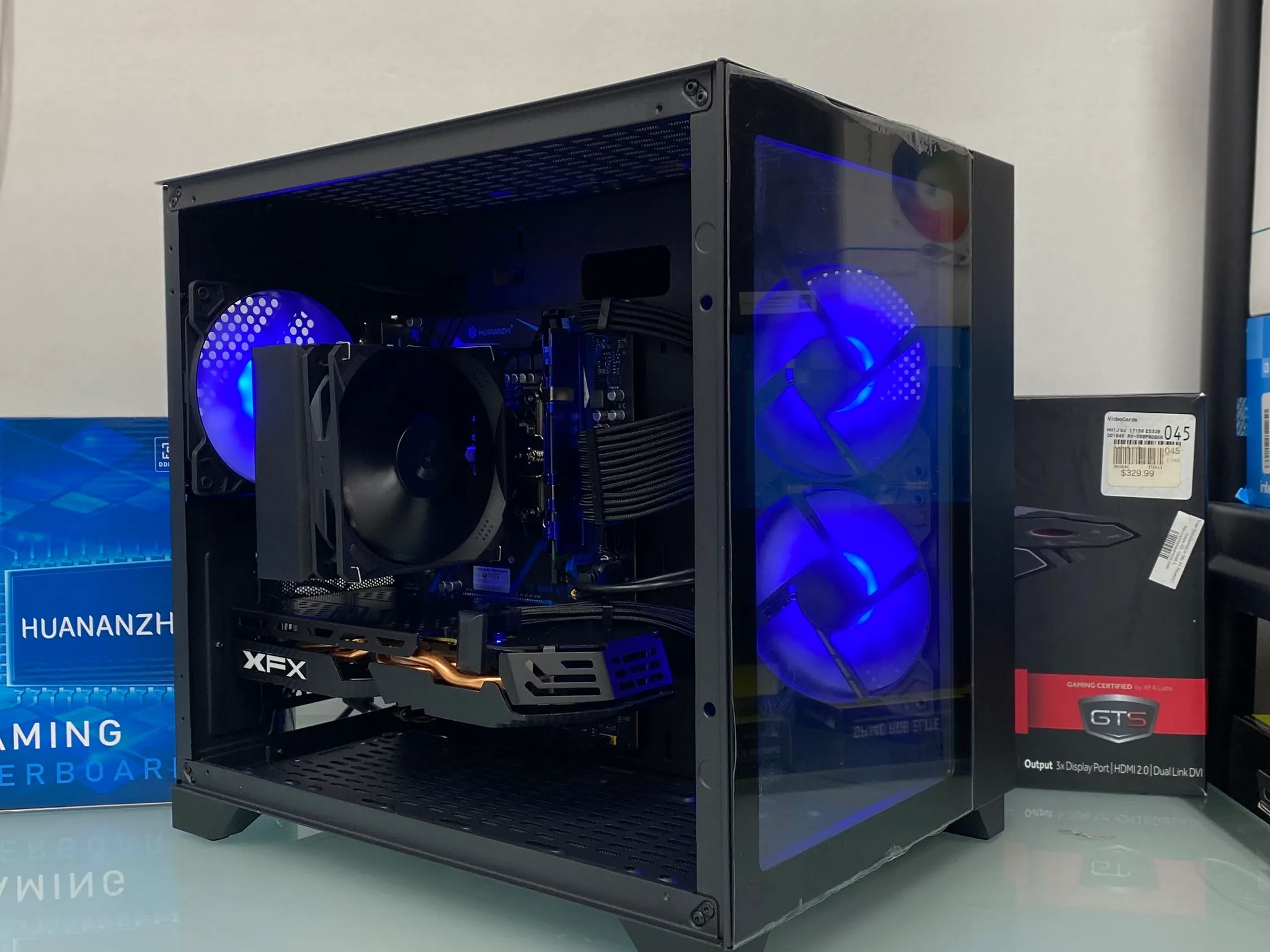 Xeon E5-2670 v3 12C/24T / XFX RX 580 8GB / 32GB DDR4/ 512 GB