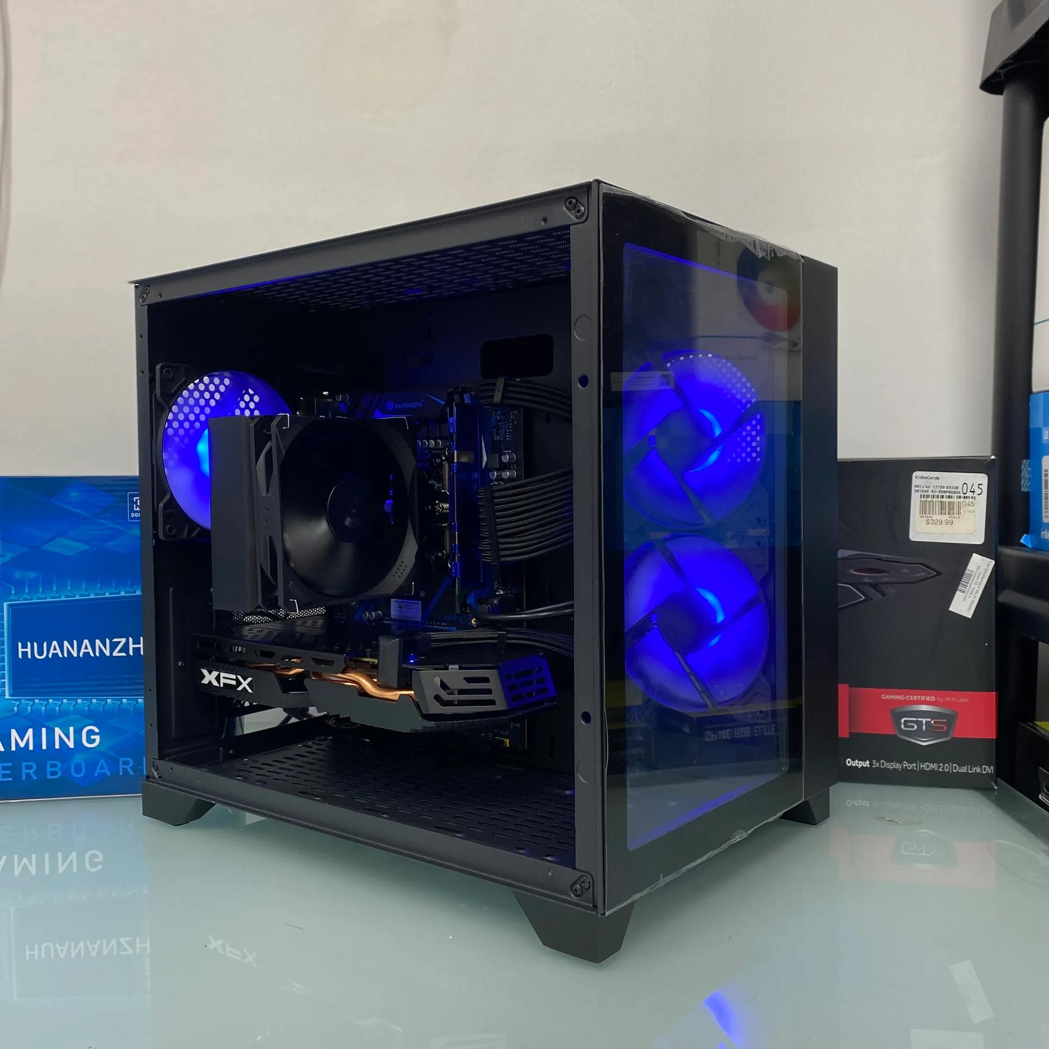 Xeon E5-2670 v3 12C/24T / XFX RX 580 8GB / 32GB DDR4/ 512 GB