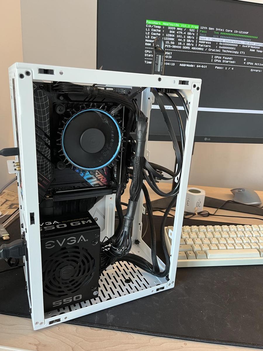 GeForce RTX 3060 Ti Custom Gaming PC - Core i3-12100F, 16GB RAM