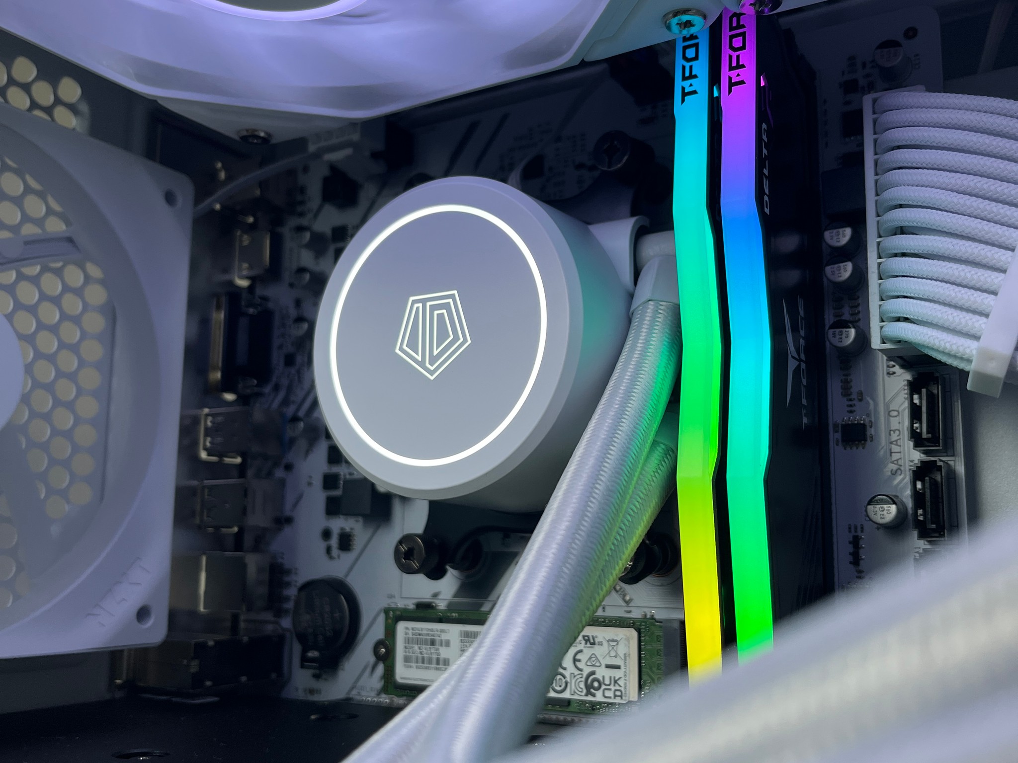 White Gaming Pc | Ryzen 5 5500 | RTX 3060 Ti | DDR4 16GB | 1TB NVMe | Win 11 Pro
