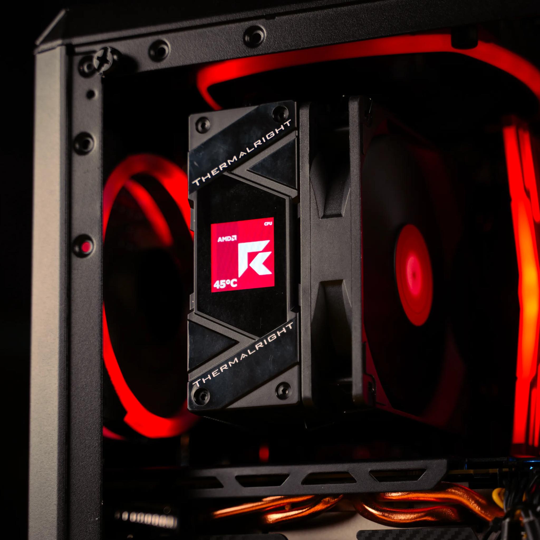 “Eco90” RX 590 Intel Core i7 7700 16GB Windows 11 .5TB Gaming PC Powerhouse