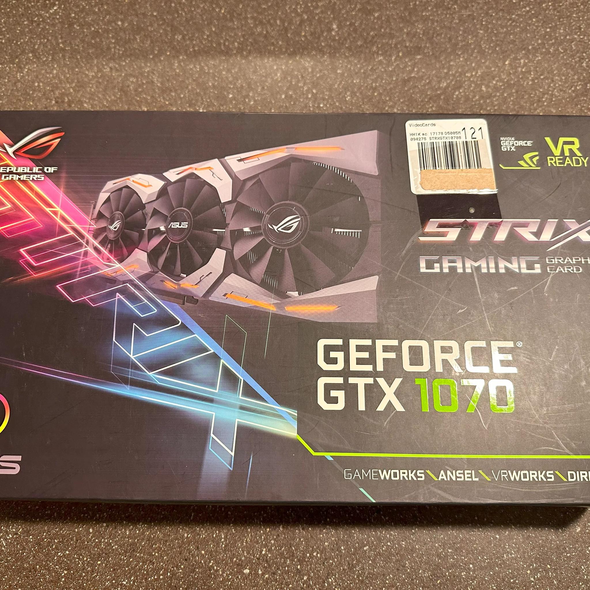 Asus STRIX GTX 1070