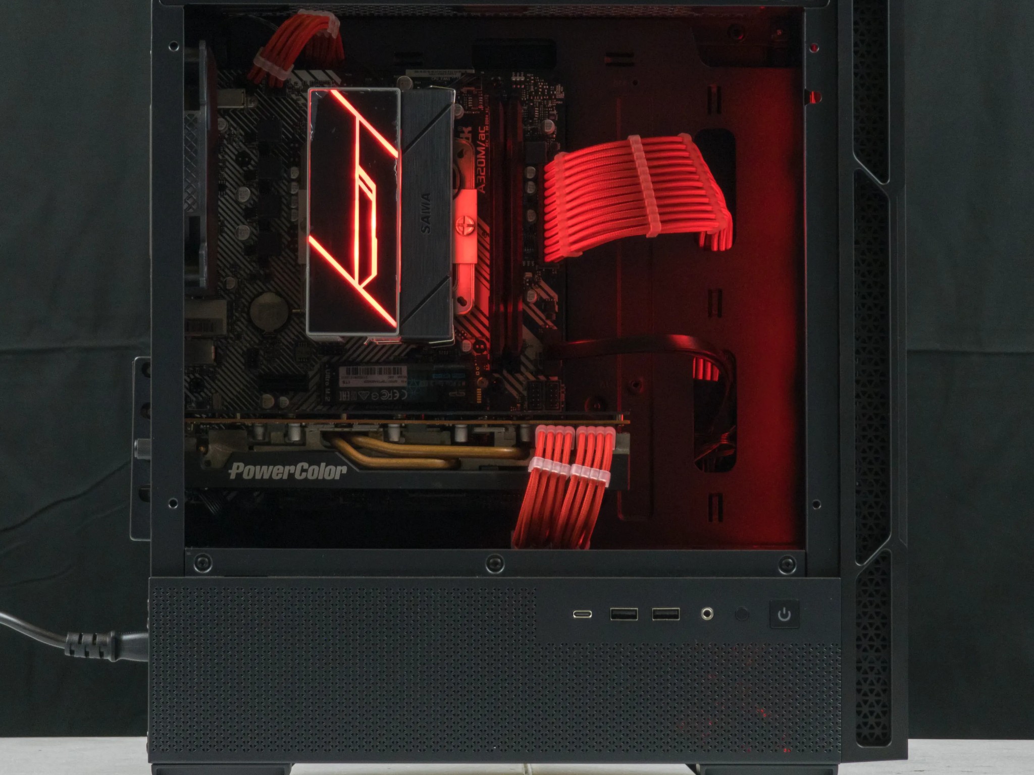 ❤️🖤 RX 5700 / Ryzen 5 3600 / 16GB Gaming PC 🖤❤️