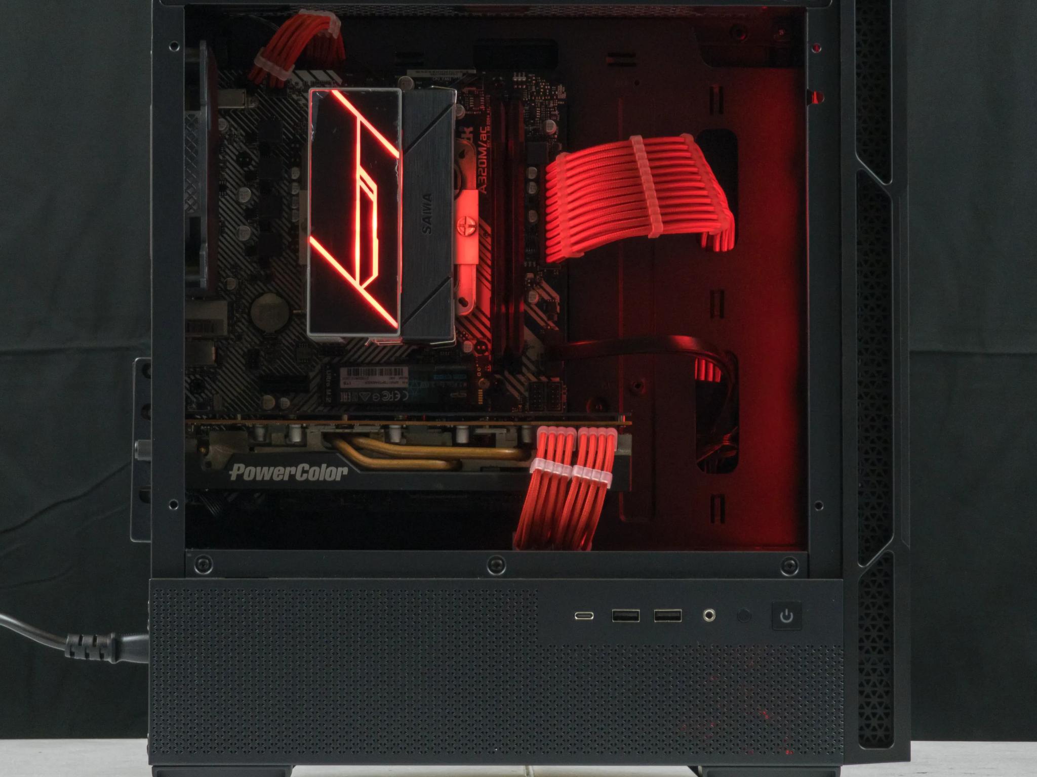 ❤️🖤 RX 5700 / Ryzen 5 3600 / 16GB Gaming PC 🖤❤️