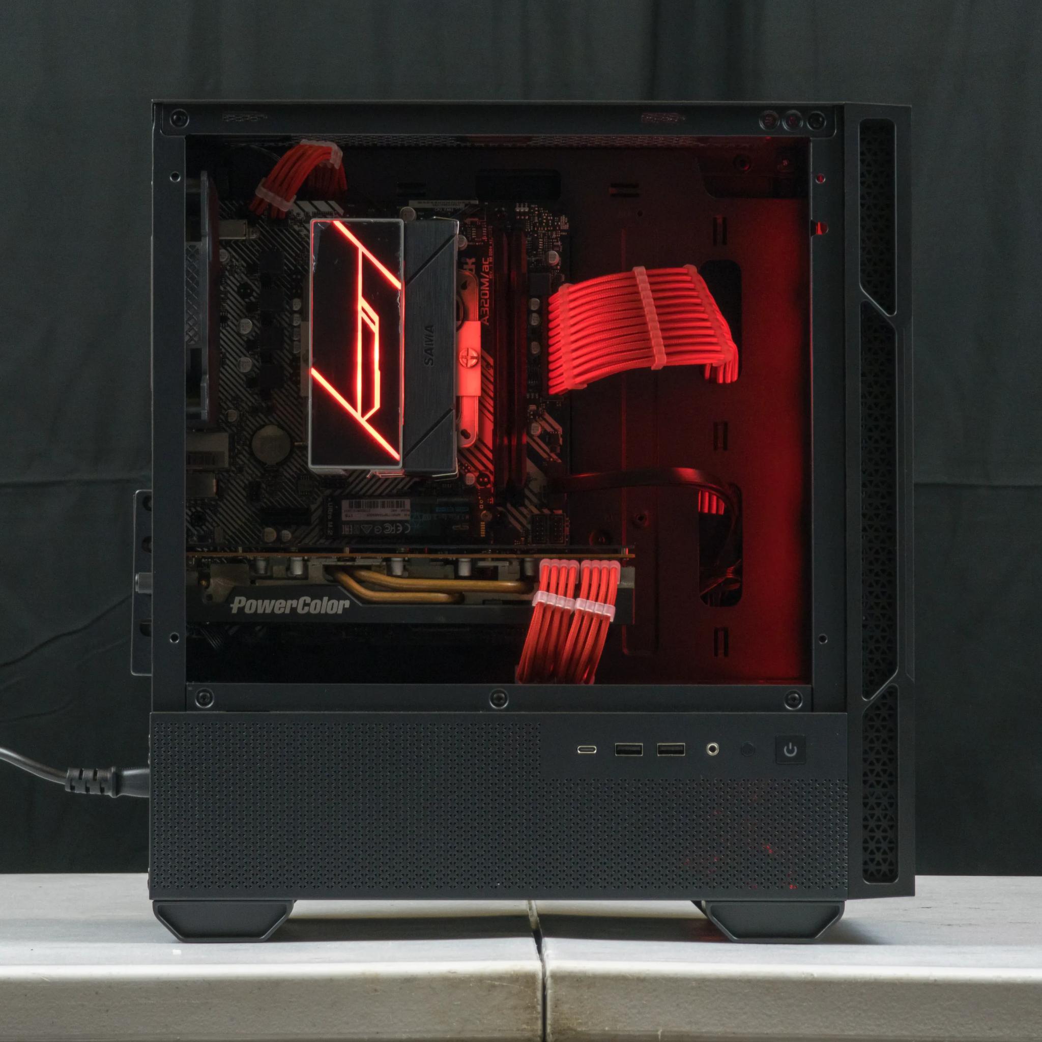 ❤️🖤 RX 5700 / Ryzen 5 3600 / 16GB Gaming PC 🖤❤️