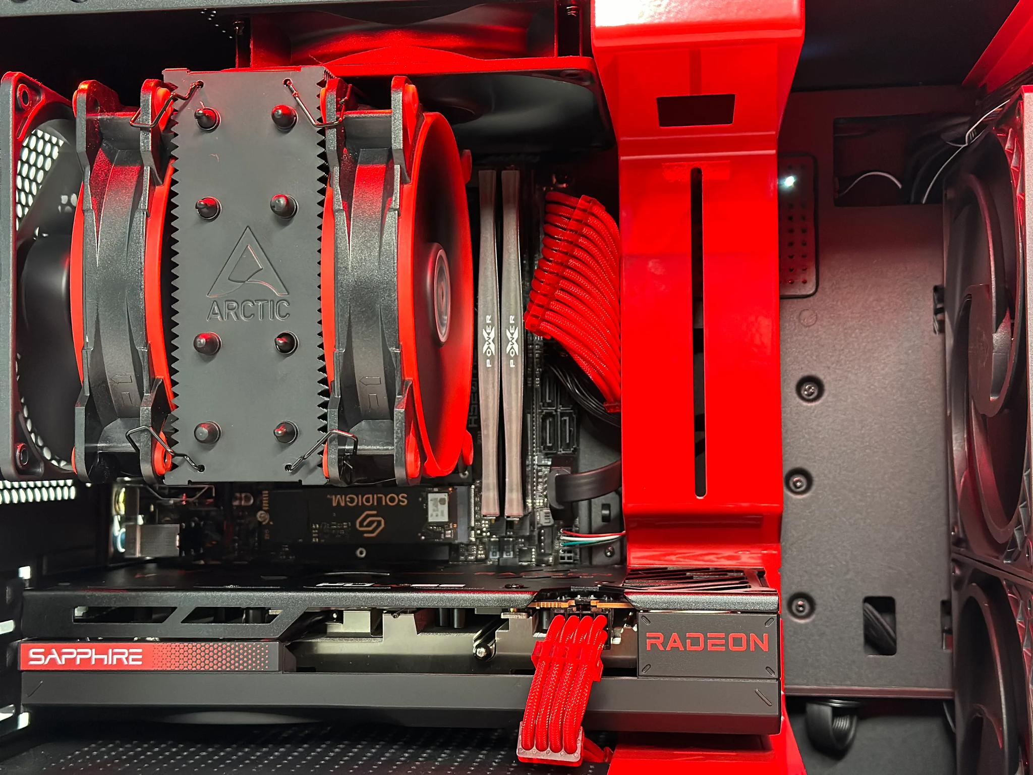 ❤️‍🔥⚡️🏃🏻 The Flash ⚡️Gaming PC⚡️AMD RX 7600 8GB⚡️AMD Ryzen 5 5500⚡️16GB DDR4⚡️1TB SSD