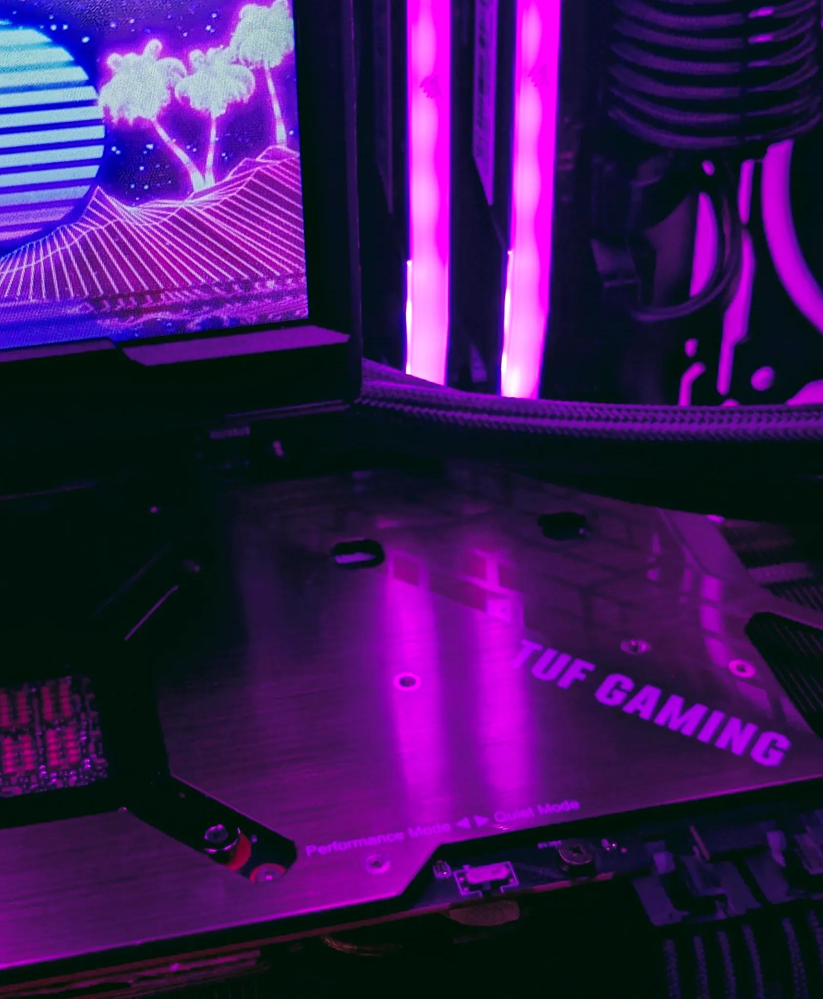 ASUS BEAST GAMING PC | RYZEN 7600X3D | RTX 3080 | RYUJIN II LCD SCREEN AIO | 32GB RAM | 1440P/4K