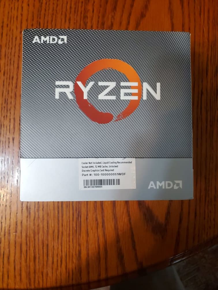 AMD Ryzen 9 3950X -3rd Gen 16-Core 3.5 GHz Socket AM4 105W Desktop Processor - 100-100000051WOF