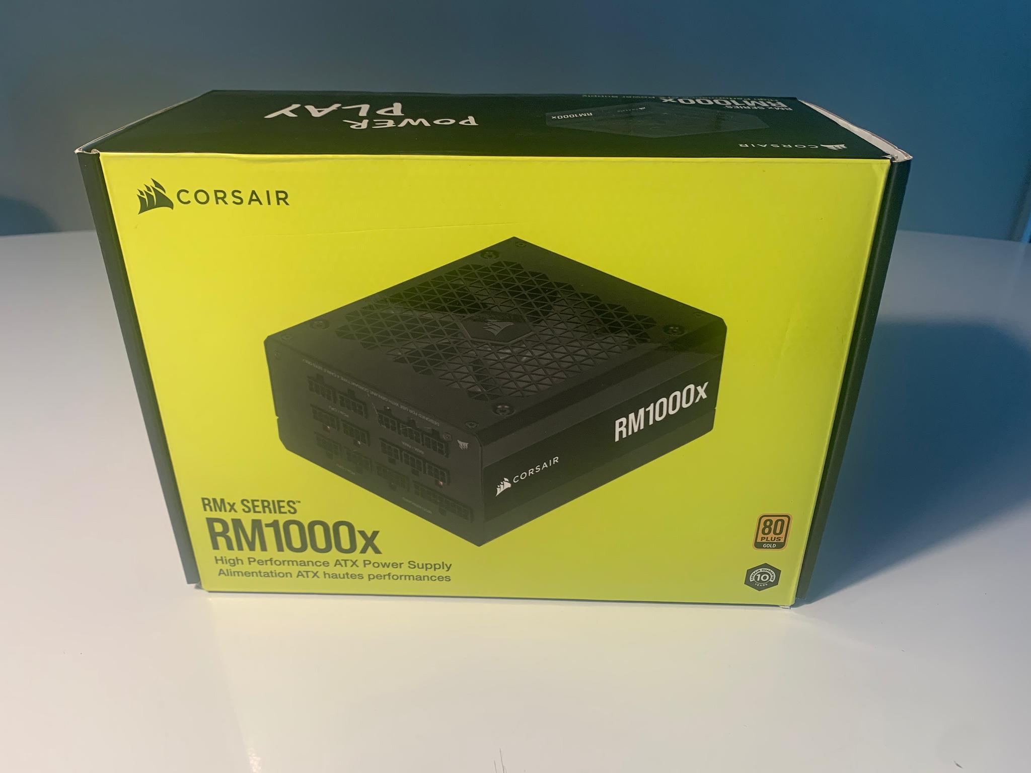 BRAND NEW RM1000x 1000W Power Supply - 80+ Gold Rating, Fully Modular, 10 Year Warranty!