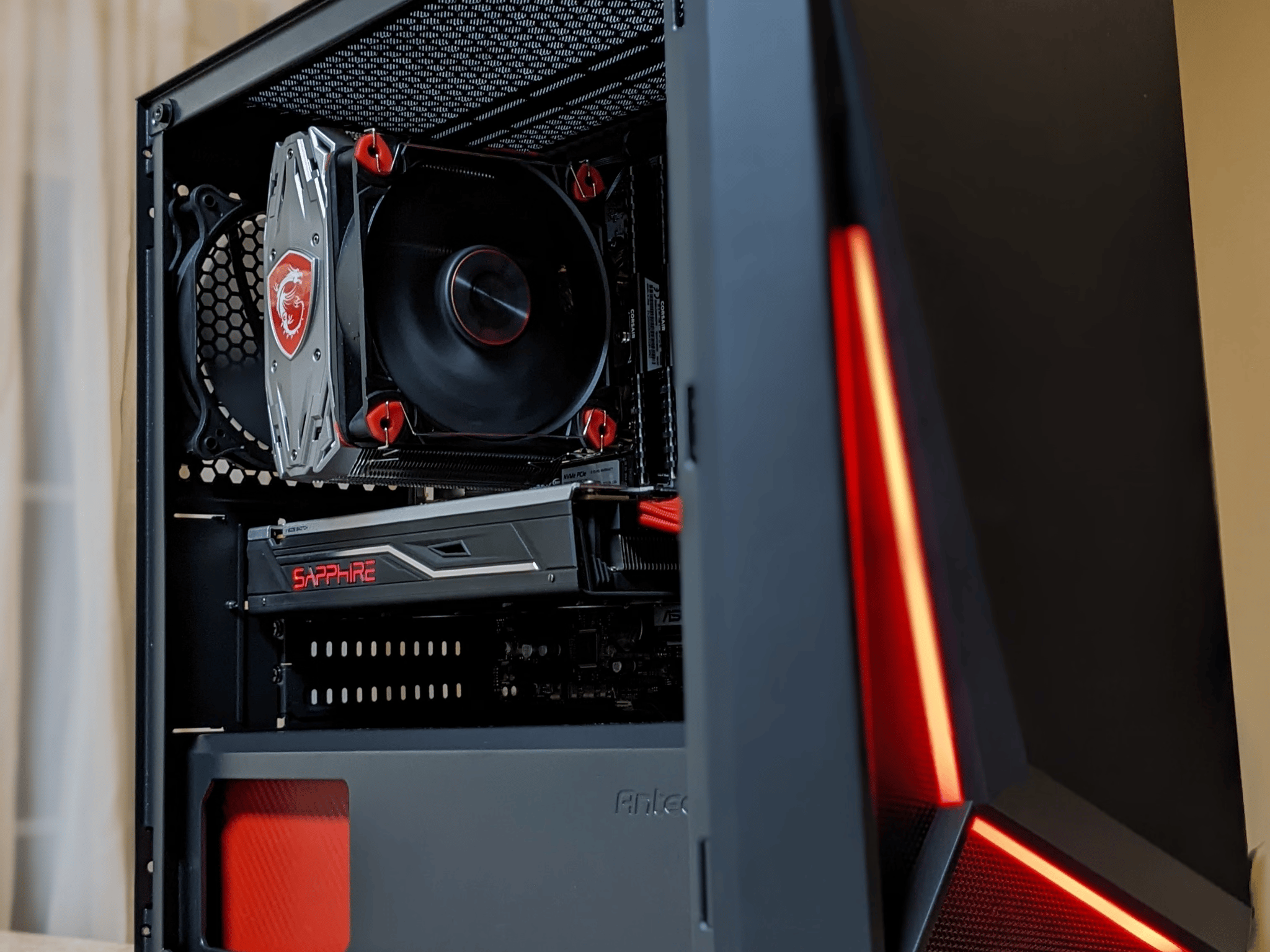 Budget Intel Gaming PC- Core i7 8700 - RX 570 4GB